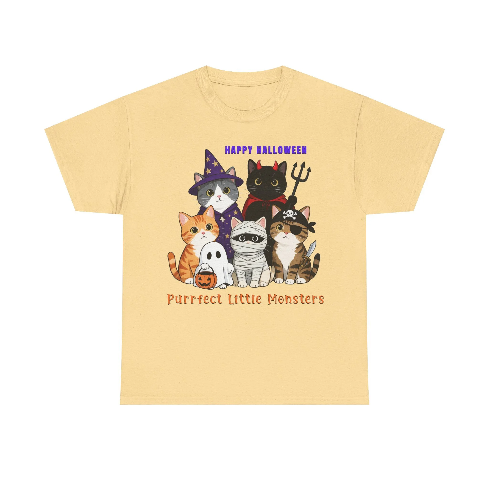 Halloween Cats in Costume T-Shirt