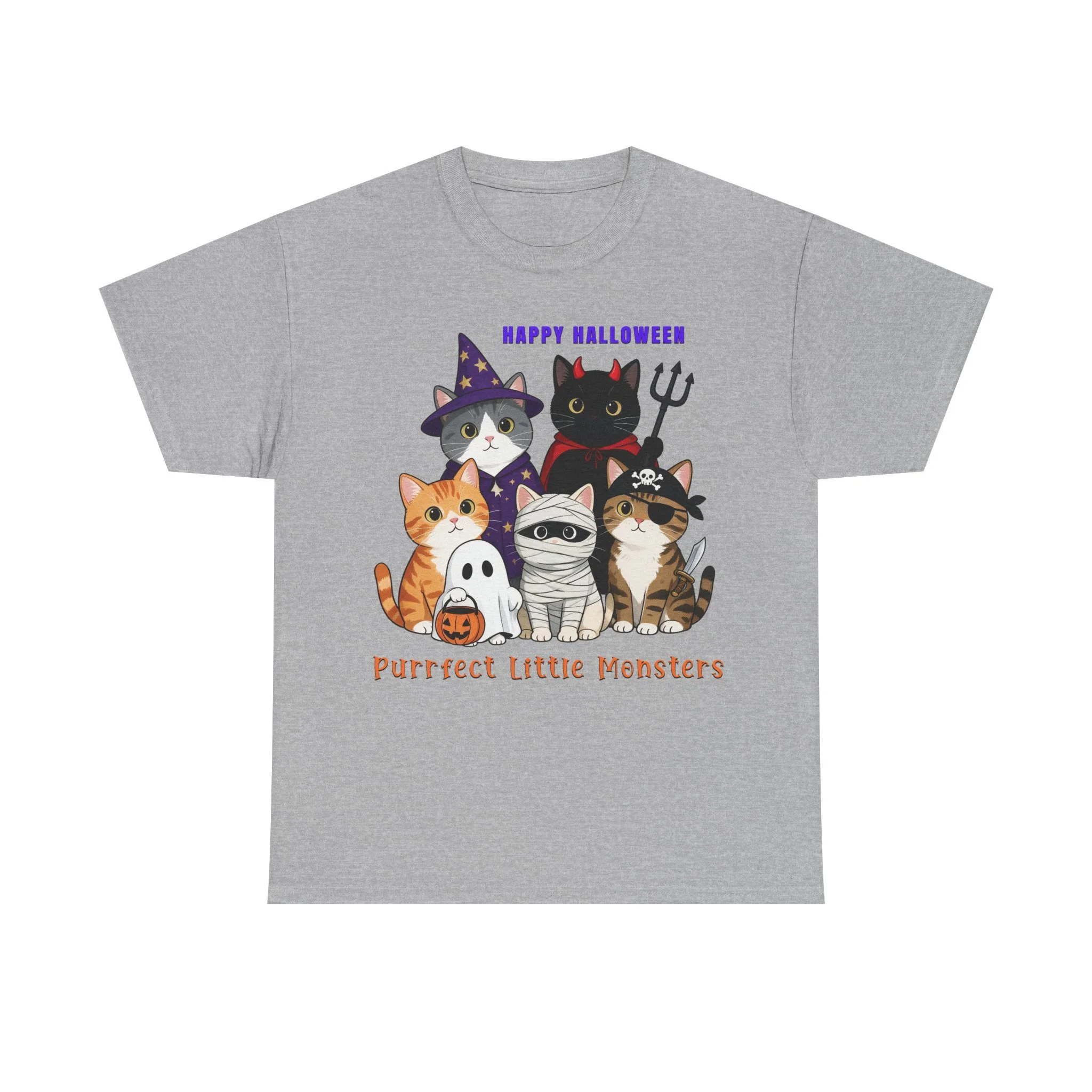 Halloween Cats in Costume T-Shirt