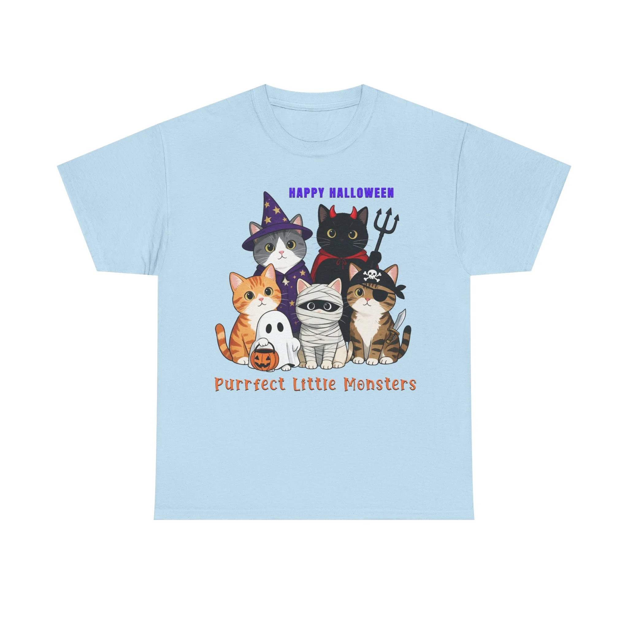 Halloween Cats in Costume T-Shirt