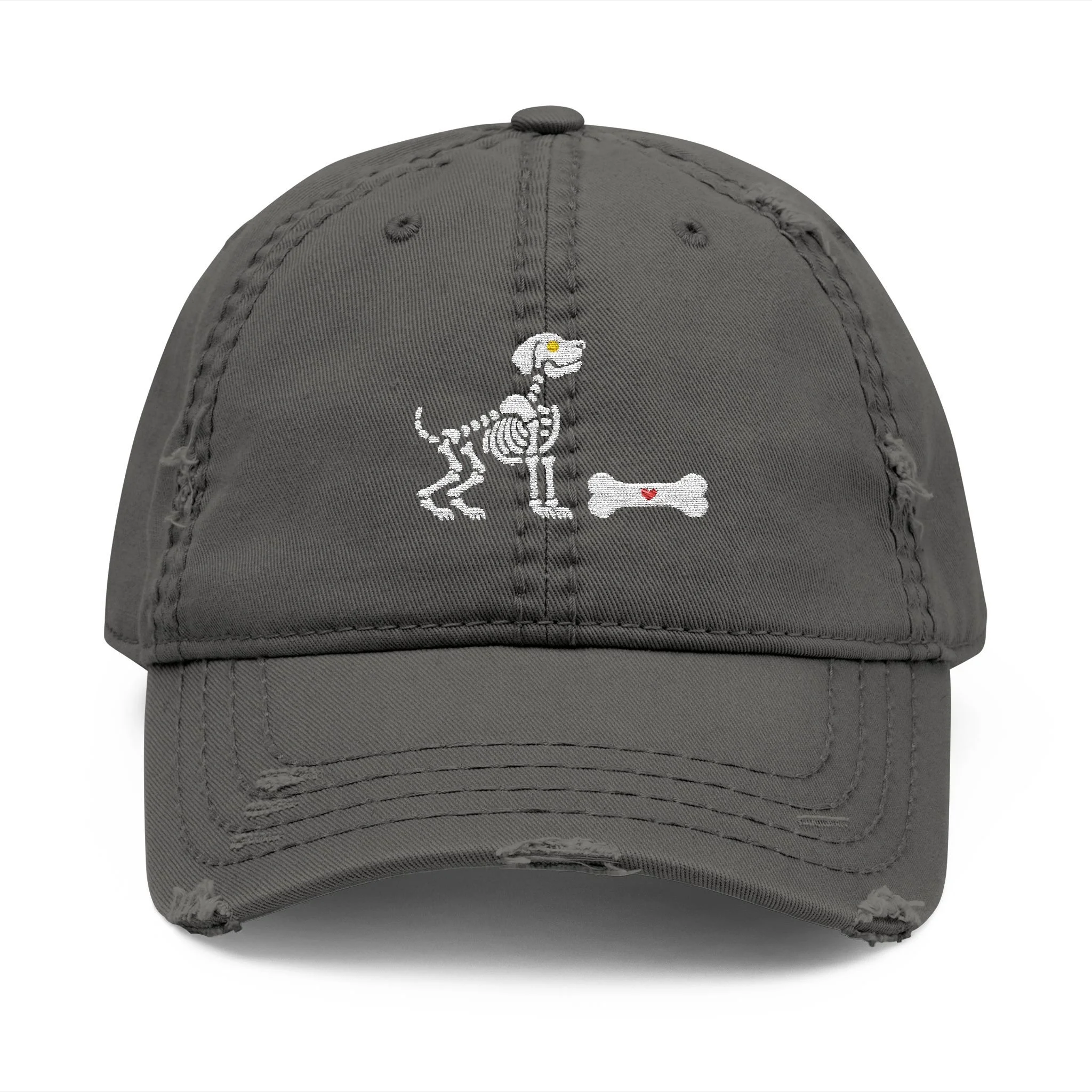 Embroidered Halloween Ghost Dog Hat