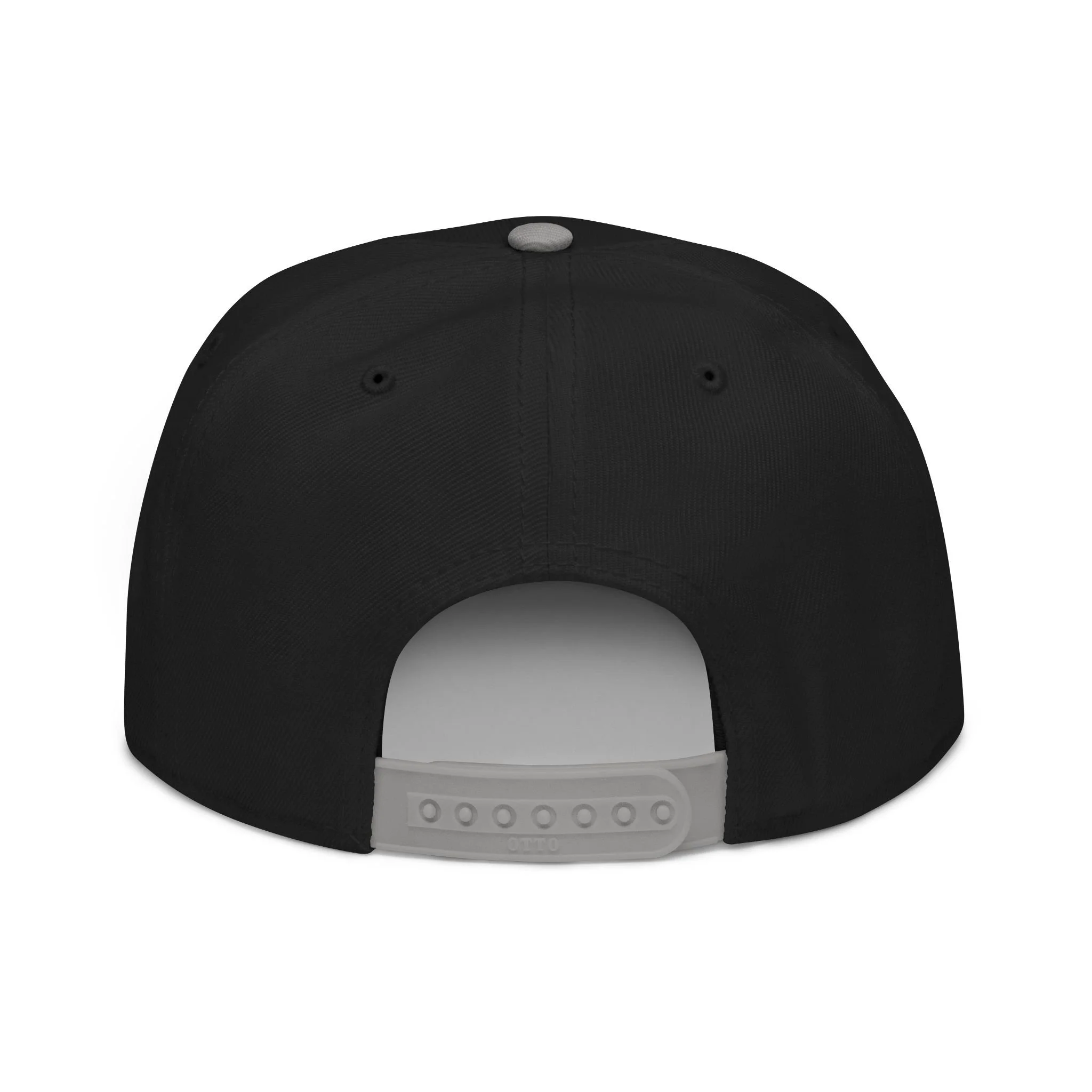 Embroidered Halloween Skeleton Snapback Hat