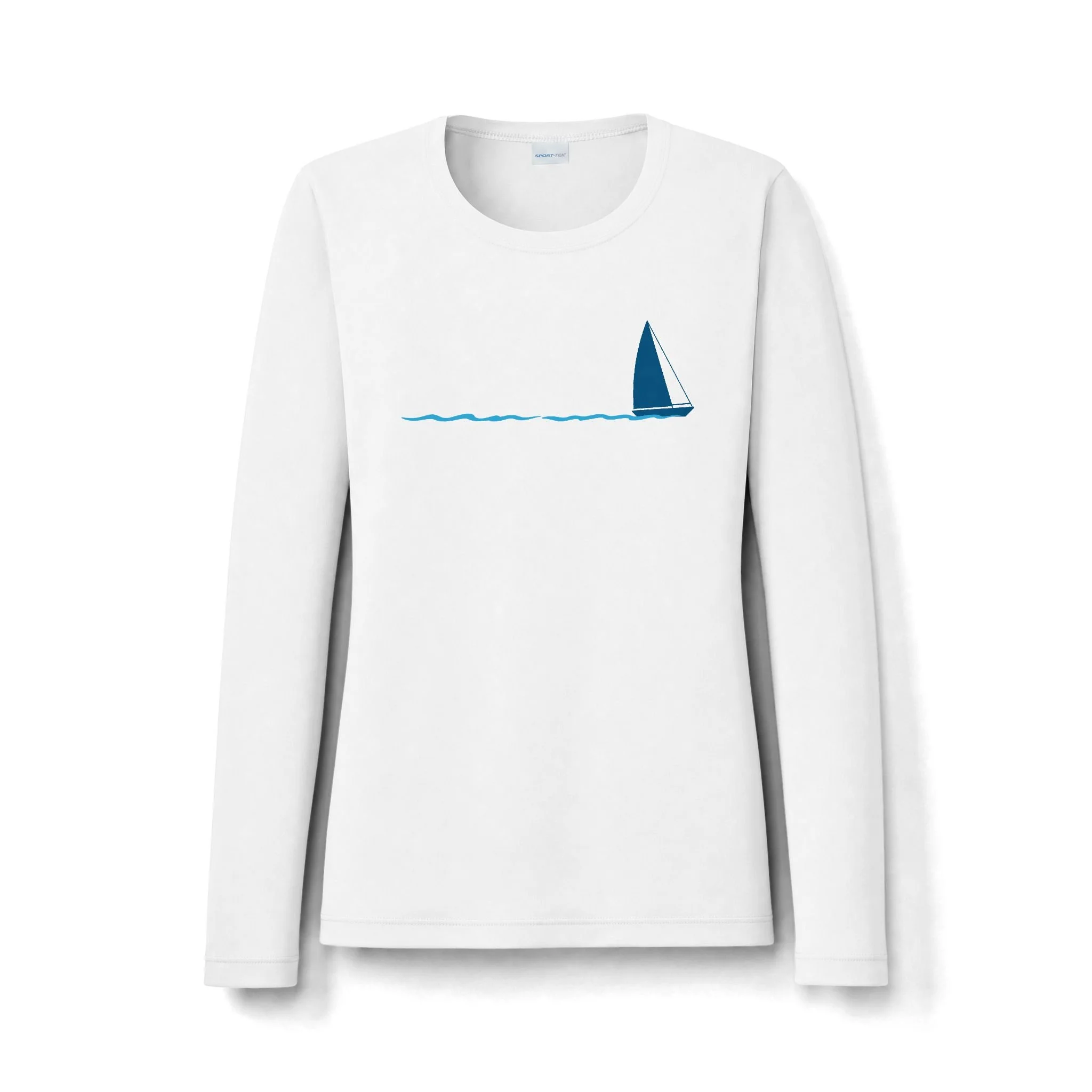Women's Sailboat Long Sleeve UV Sun Shirt