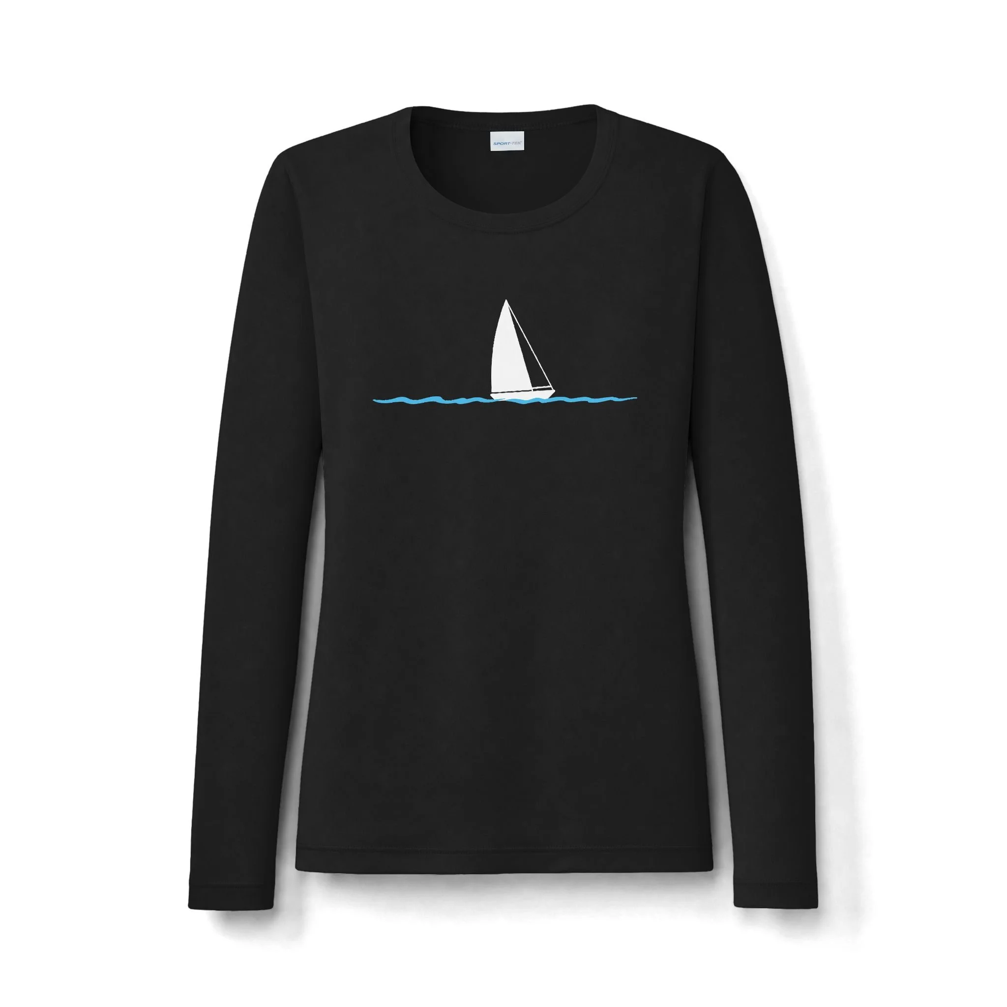 Women's Sailboat Long Sleeve UV Sun Shirt