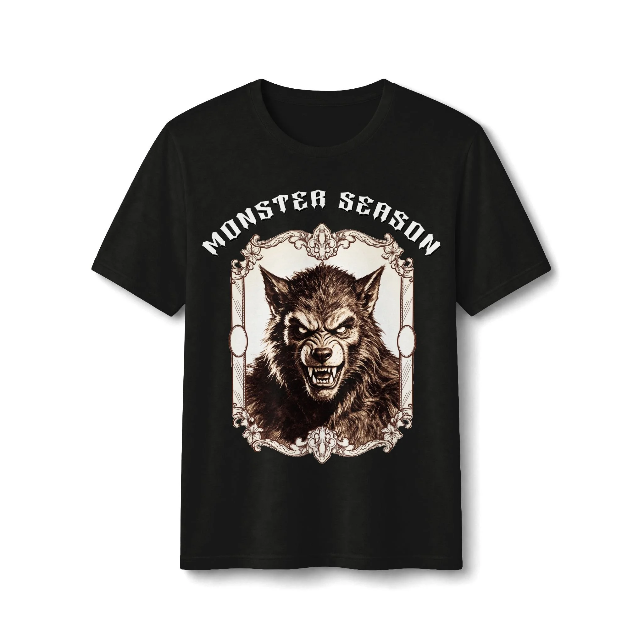 Vintage Werewolf Season Eco-friendly Tri-blend Tee