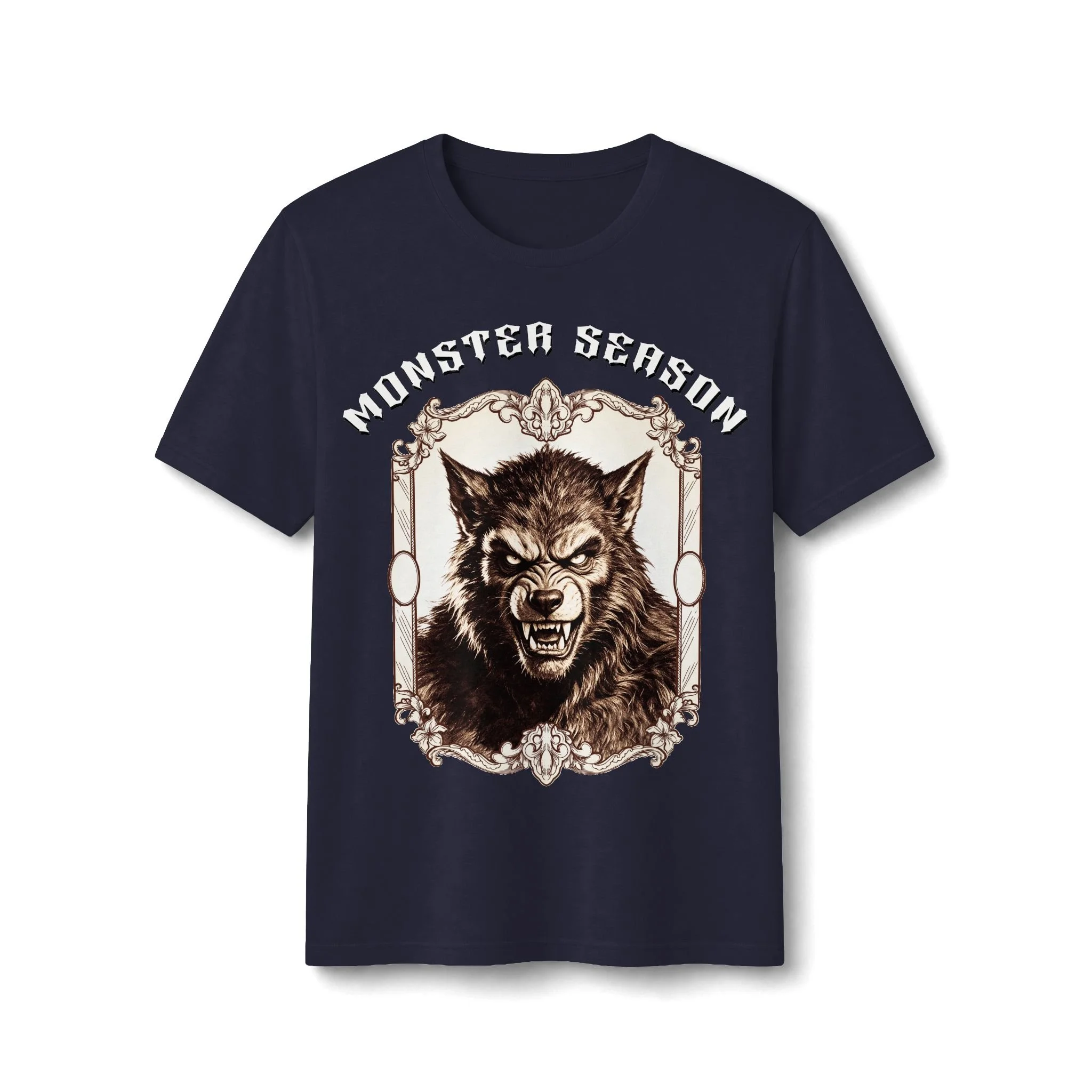 Vintage Werewolf Season Eco-friendly Tri-blend Tee