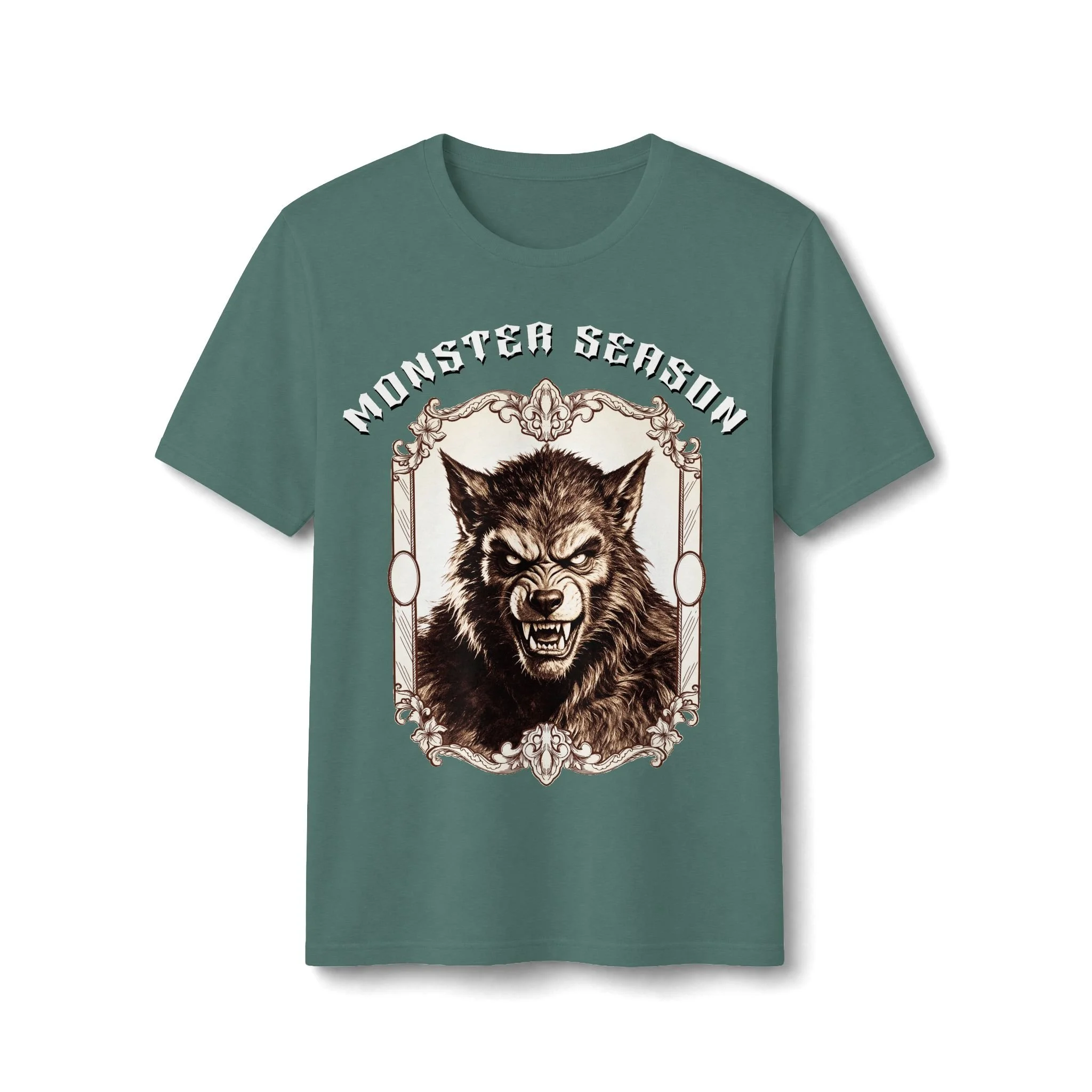 Vintage Werewolf Season Eco-friendly Tri-blend Tee