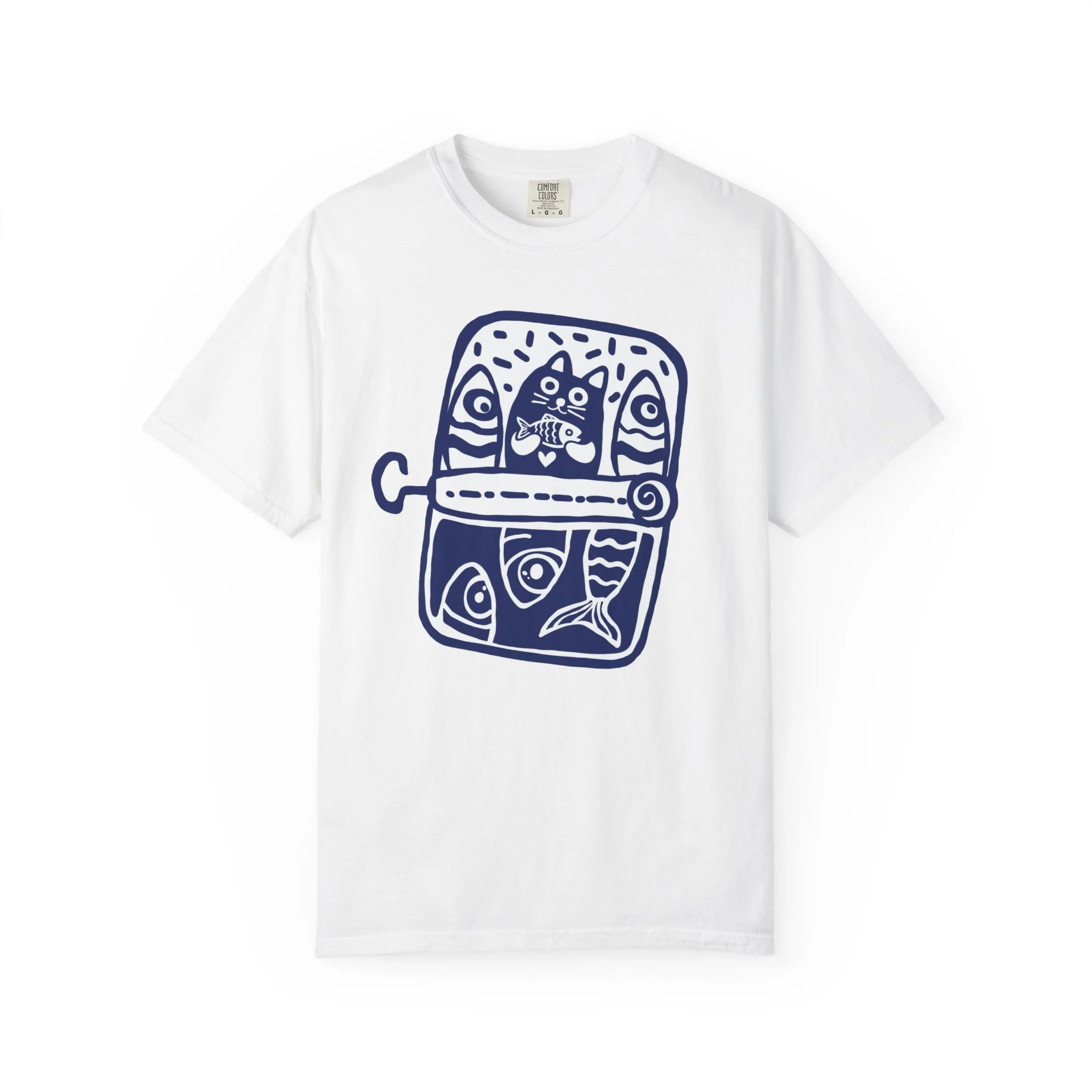 Sardine Can Kitty Unisex T-Shirt