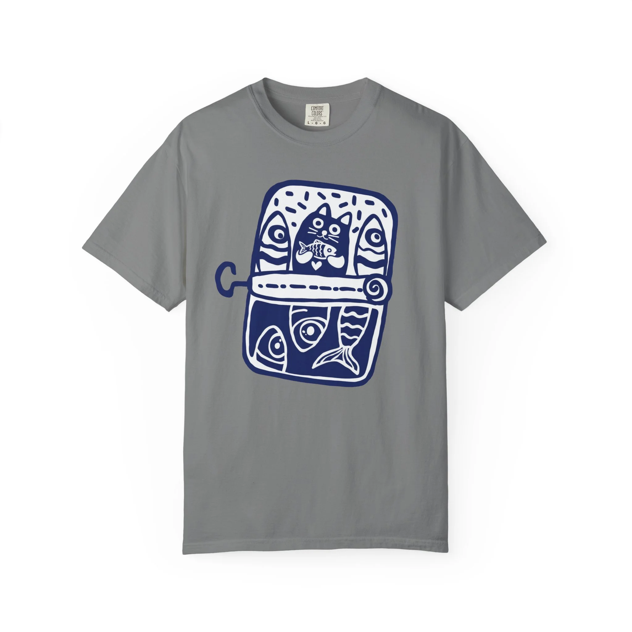 Sardine Can Kitty Unisex T-Shirt