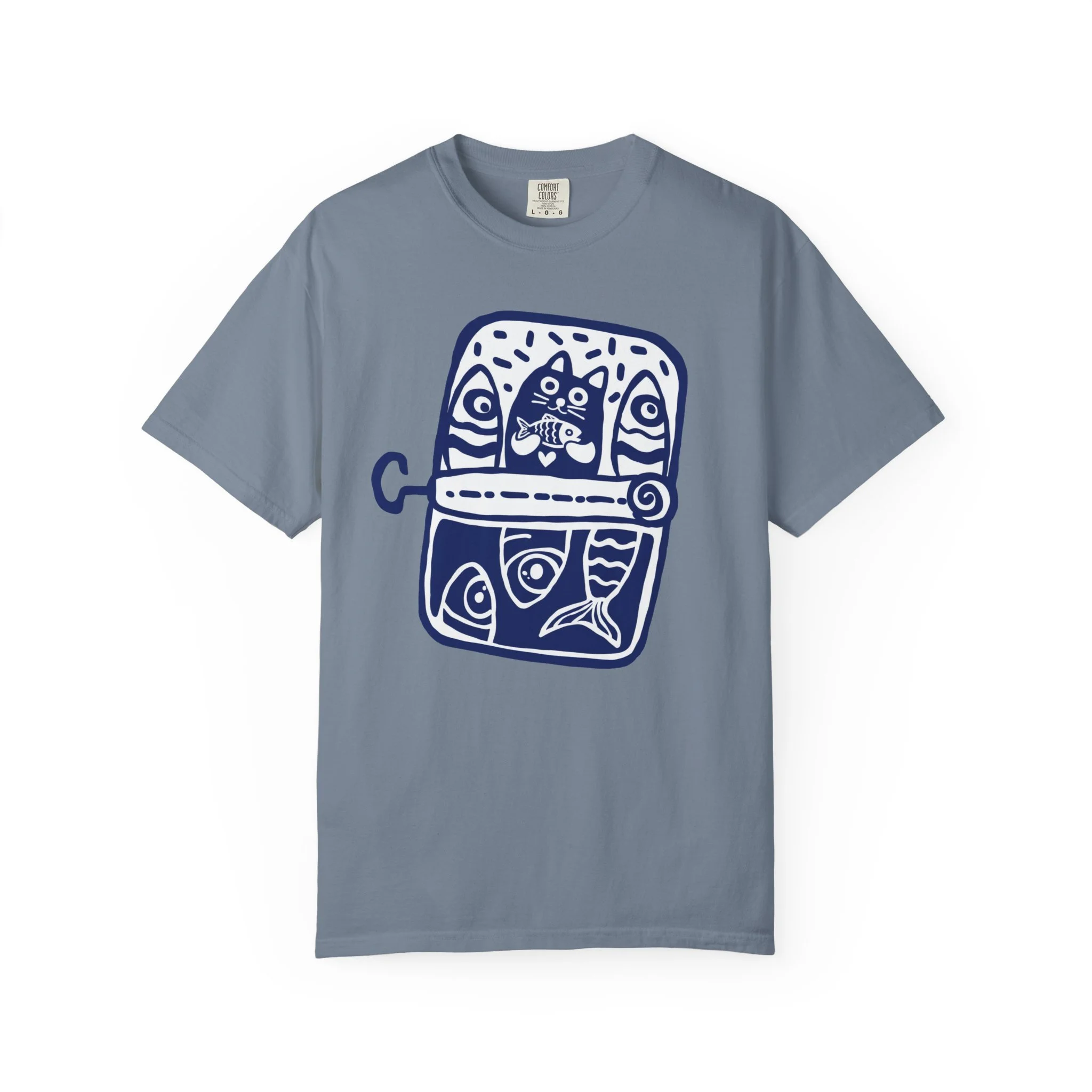 Sardine Can Kitty Unisex T-Shirt
