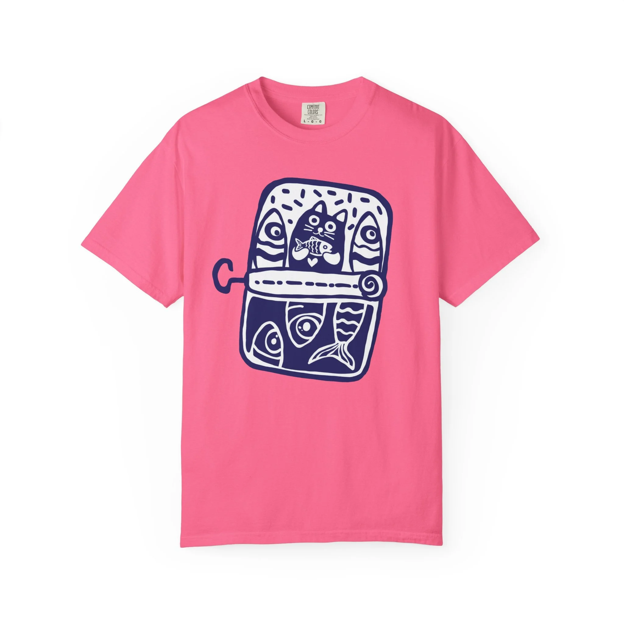 Sardine Can Kitty Unisex T-Shirt