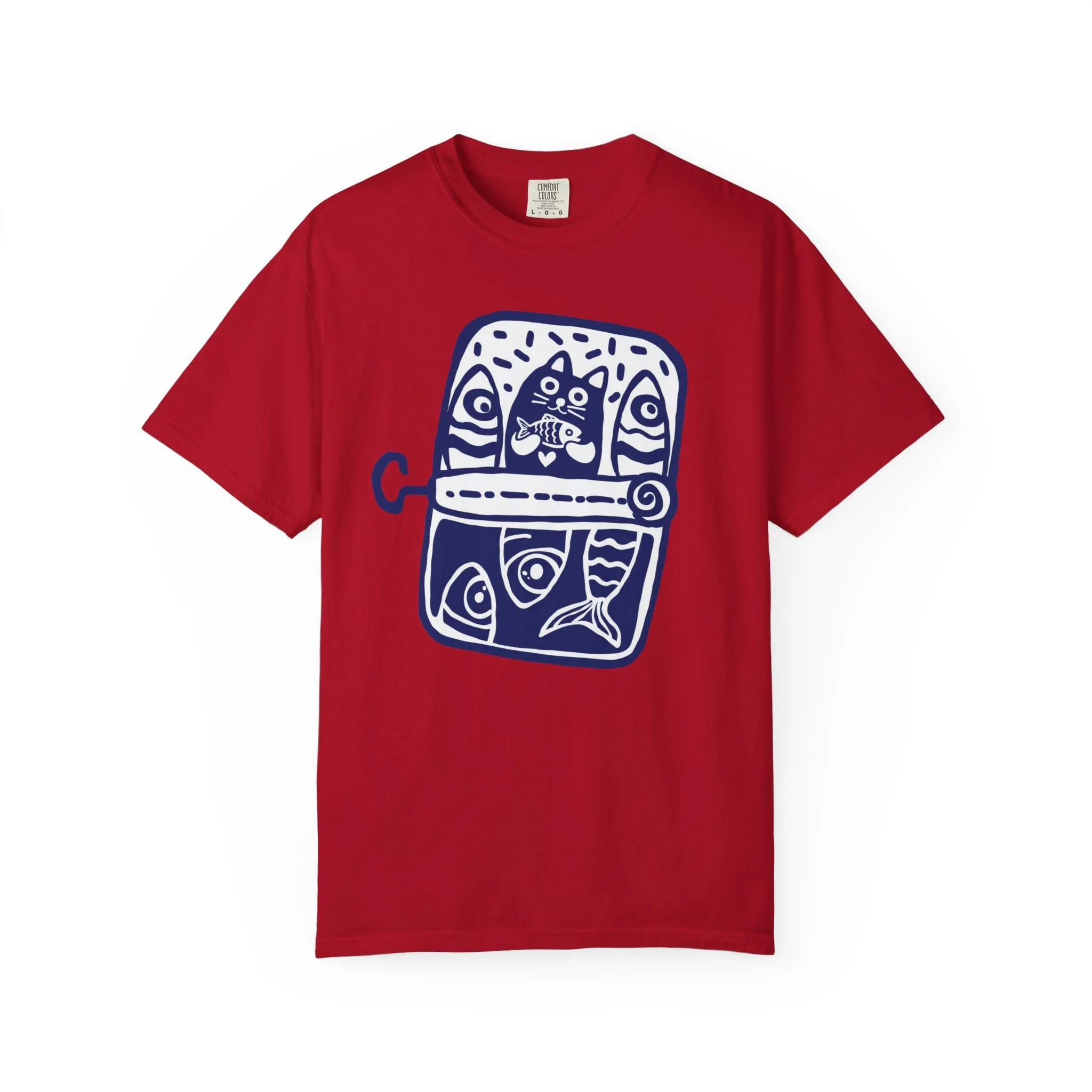 Sardine Can Kitty Unisex T-Shirt
