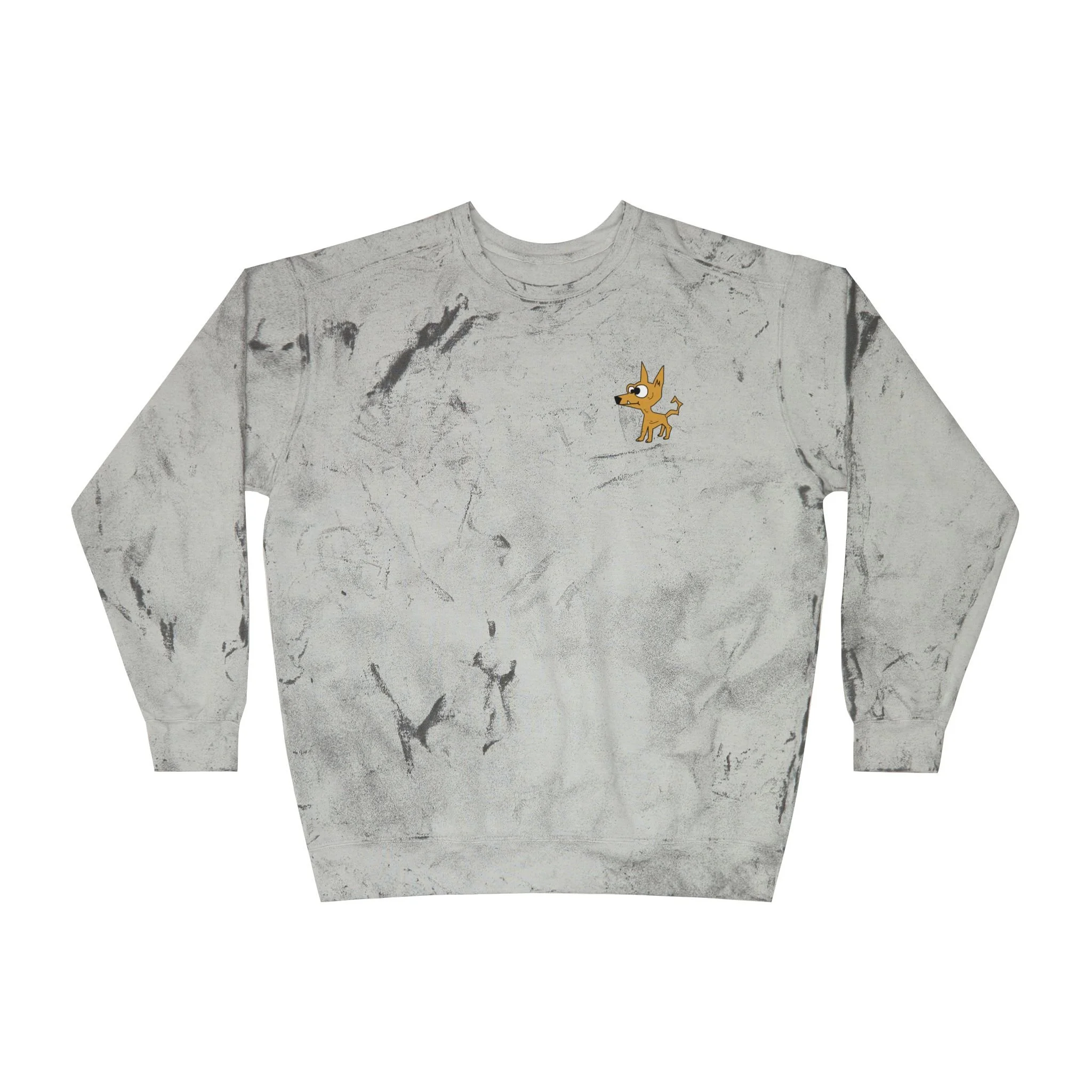 Arlo the Dog Unisex Color Blast Crewneck Sweatshirt