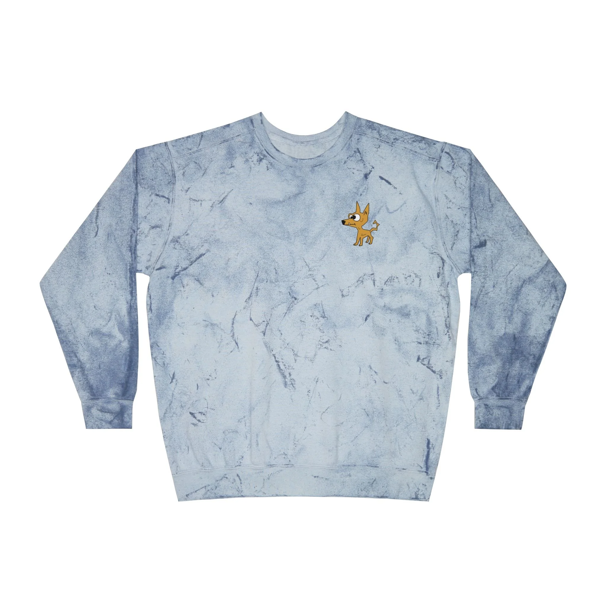 Arlo the Dog Unisex Color Blast Crewneck Sweatshirt