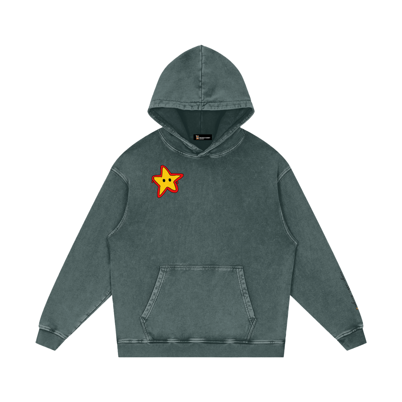 Snow Washed Star Fleece Hoodie & Sweatpants
