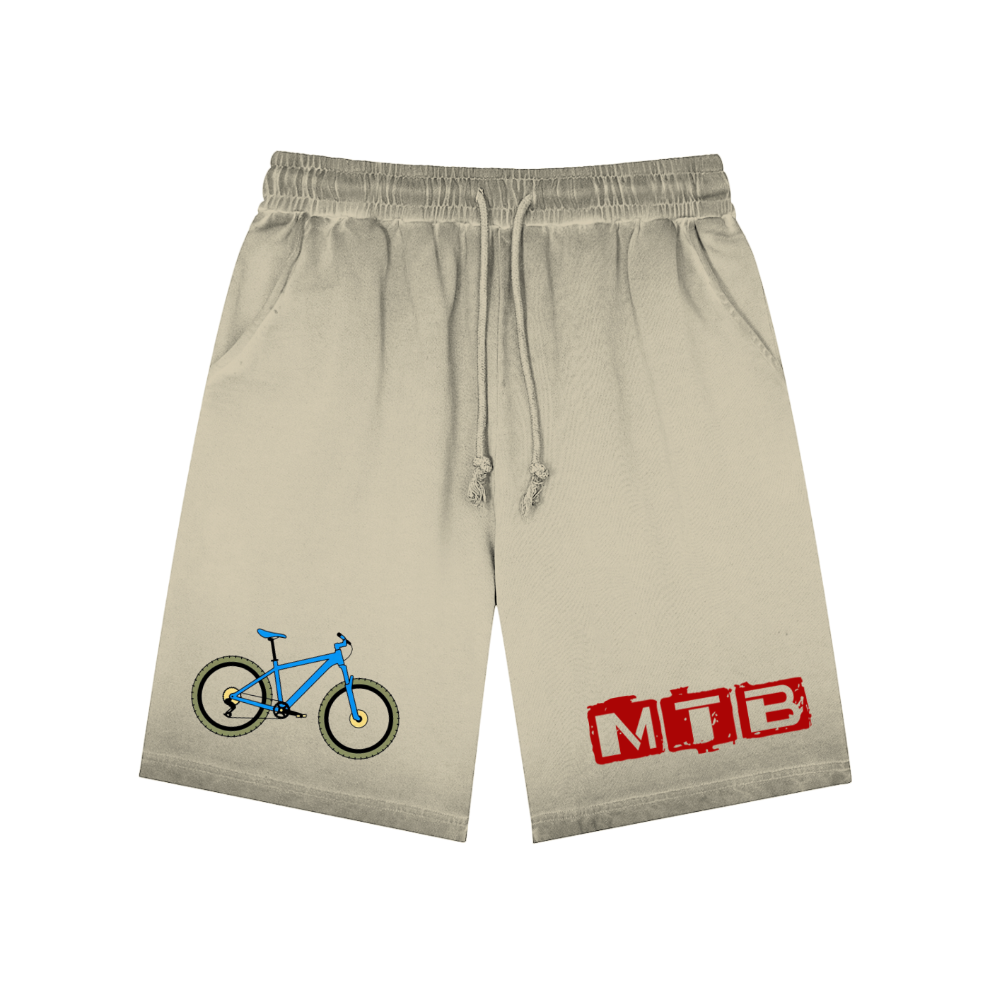 Mountain Bike Trail Rider Reverse Dyed Tee, Tank & Shorts
