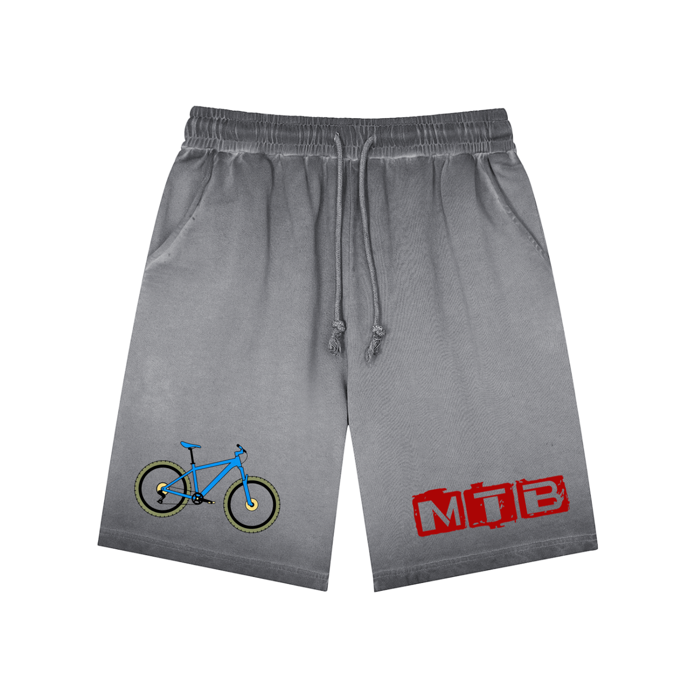 Mountain Bike Trail Rider Reverse Dyed Tee, Tank & Shorts