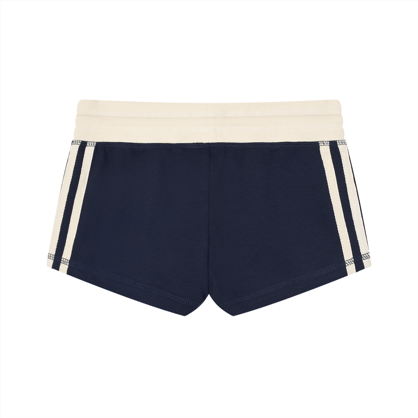 Women's Heart Contrast Stripe Track Shorts & Varsity Tee