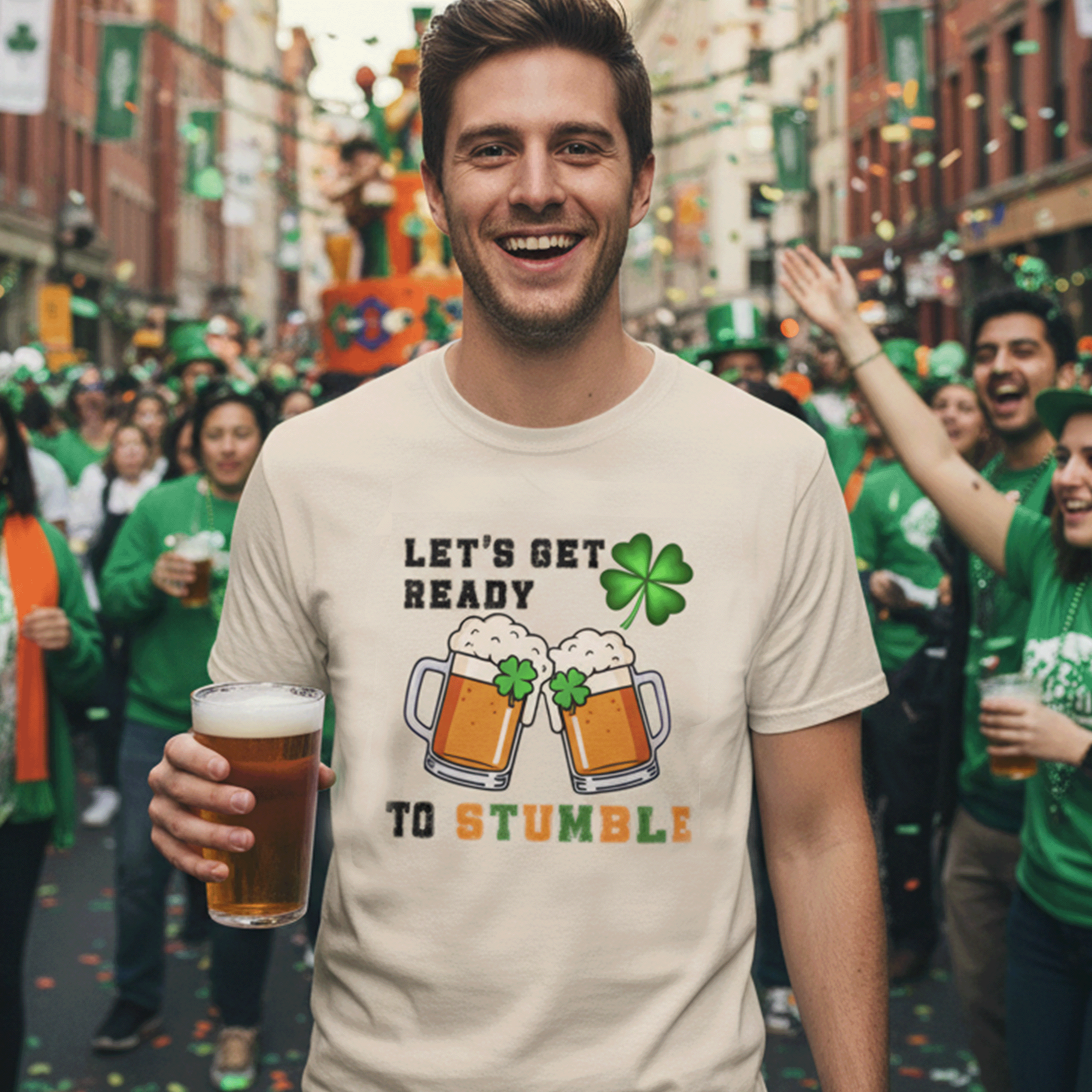 Funny St Patricks Day Beer T-shirt
