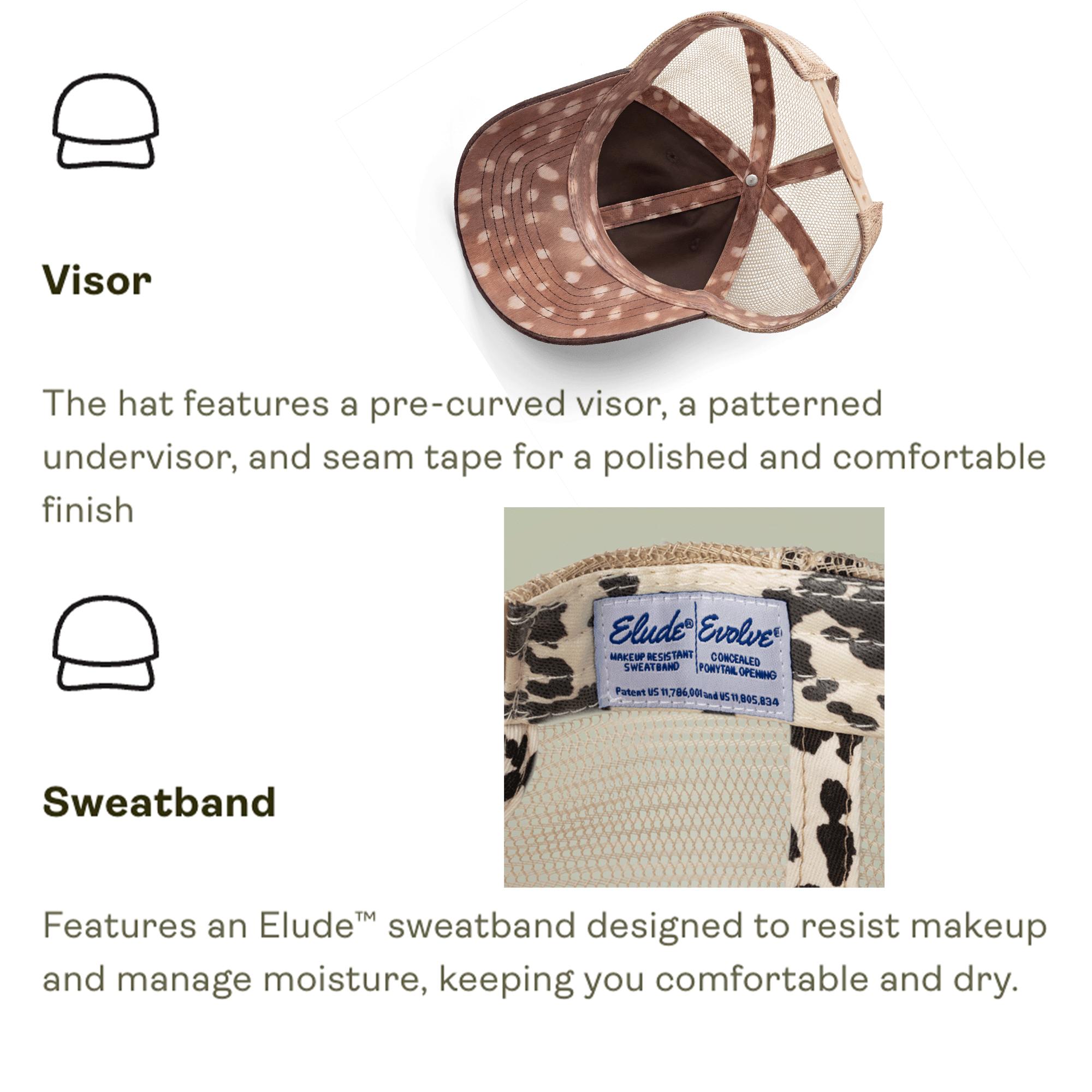 Women's Tennis Washed Mesh-Back TESS Cap