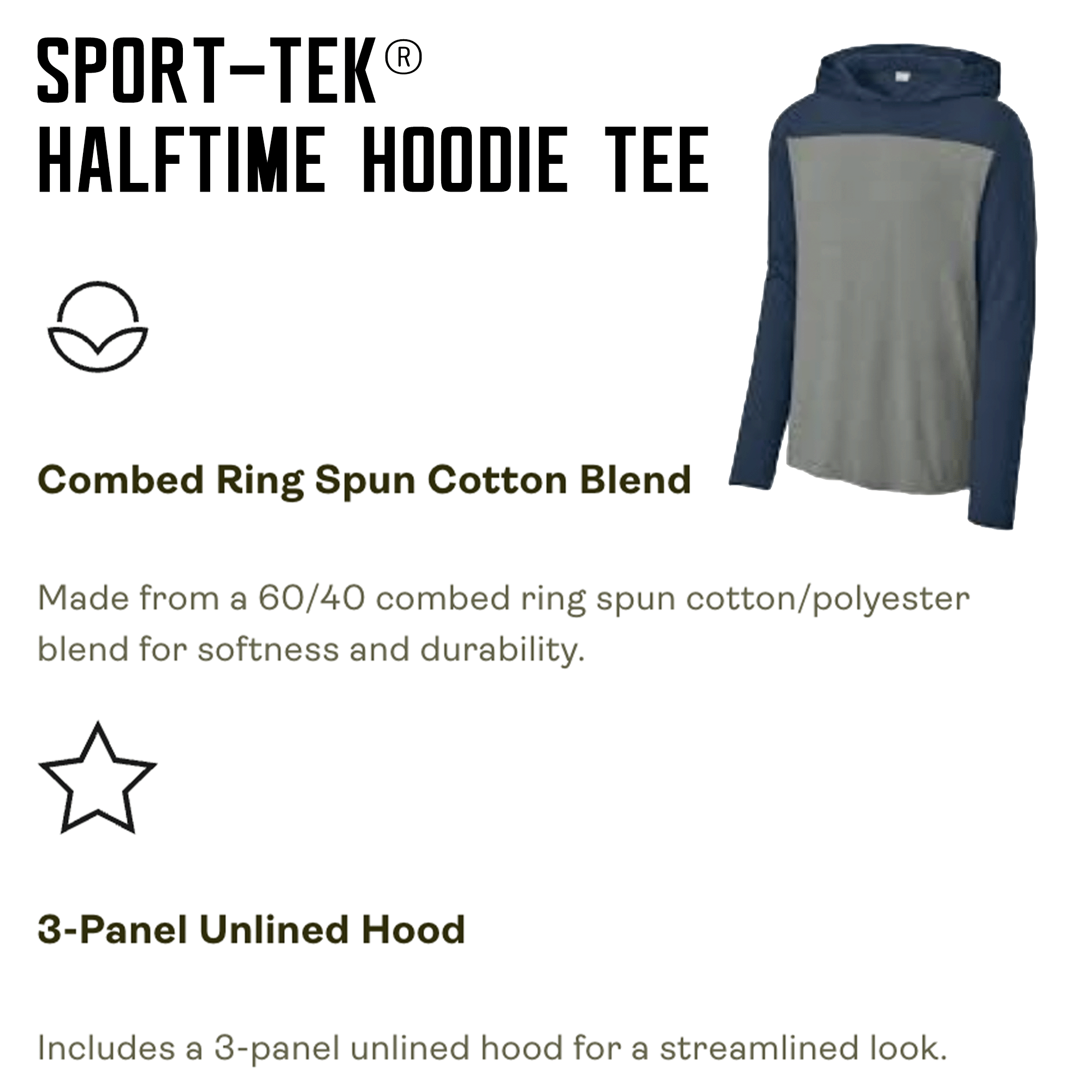 Dog Sport-Tek® Halftime Hoodie Tee