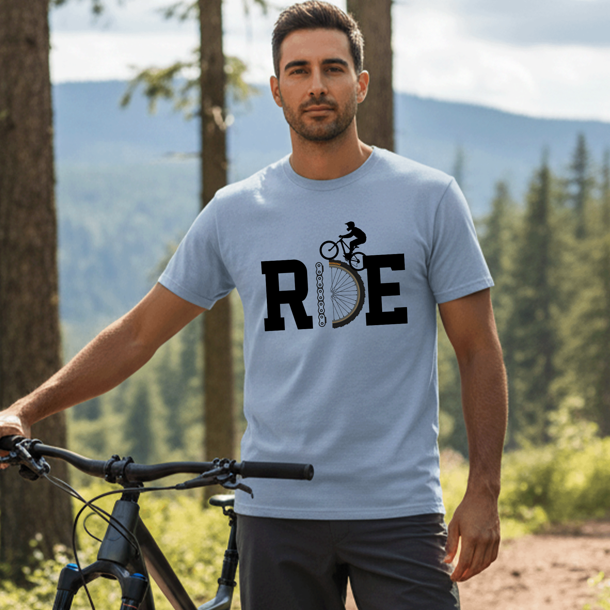 RIDE Mountain Bike T-shirt