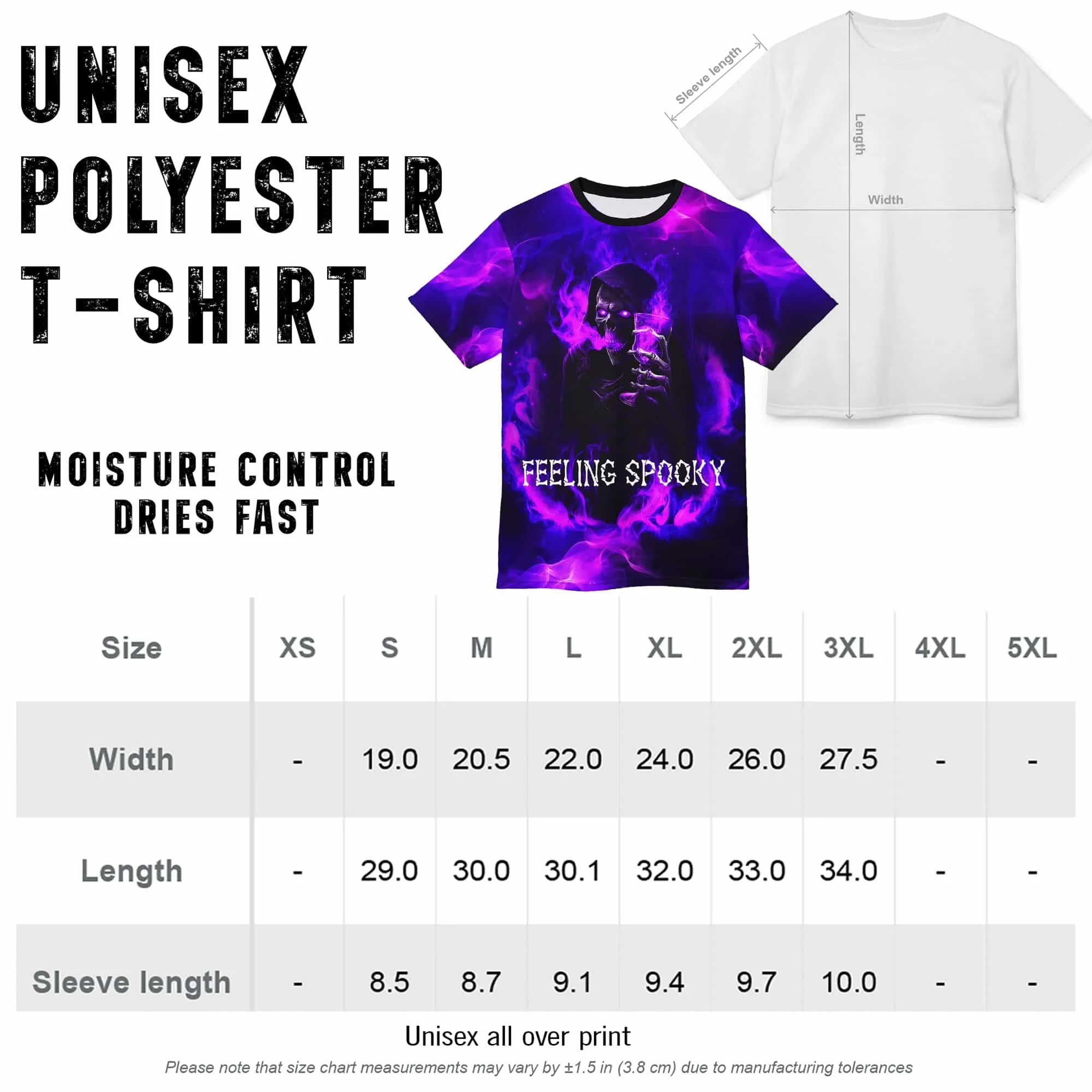 Purple Reaper All-Over Print Tee