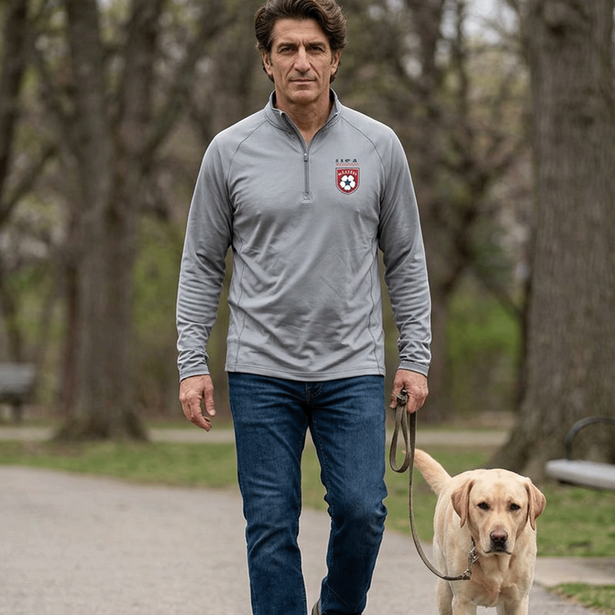 Men's USA Soccer Quarter-Zip Pullover