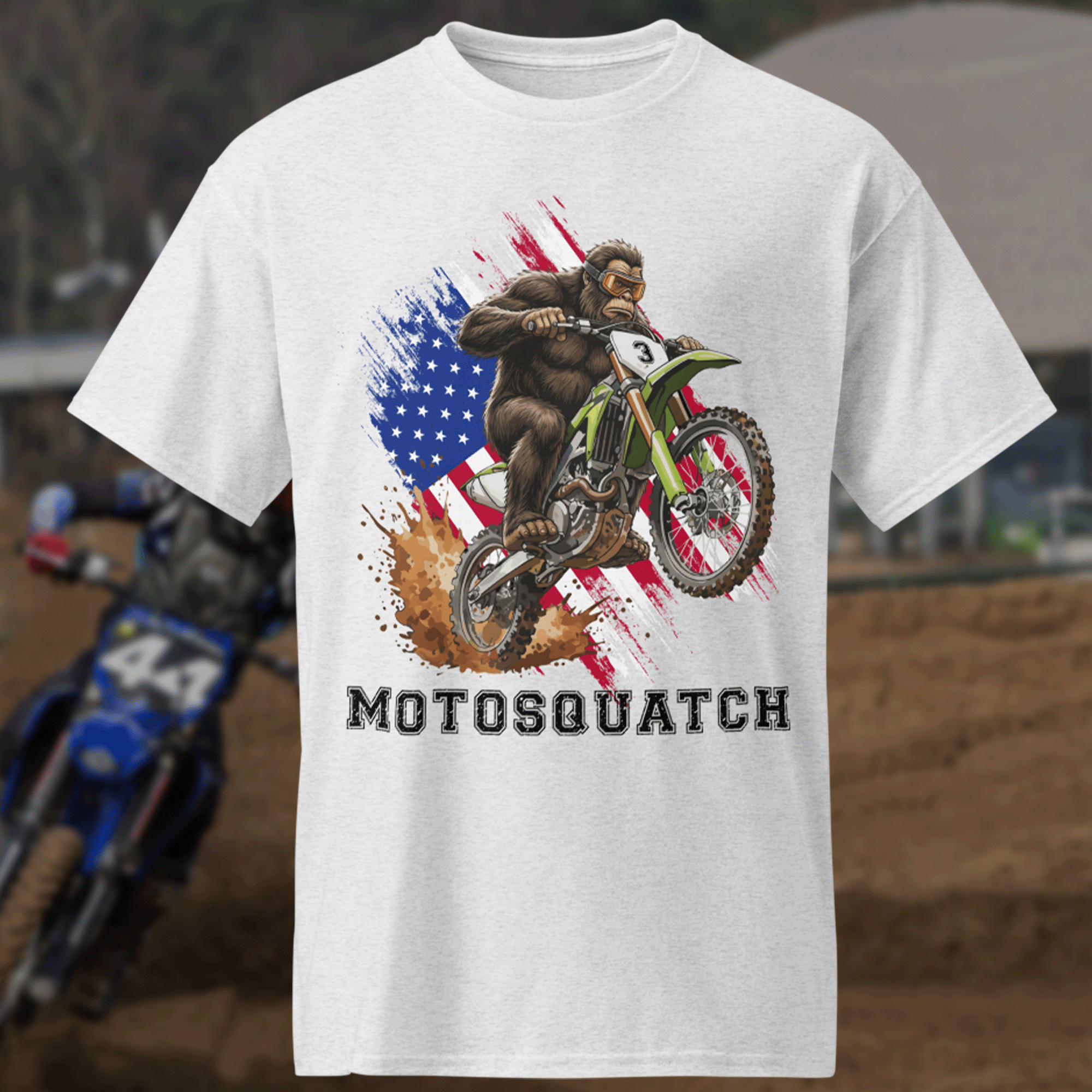 MotoSquatch DryBlend® T-Shirt