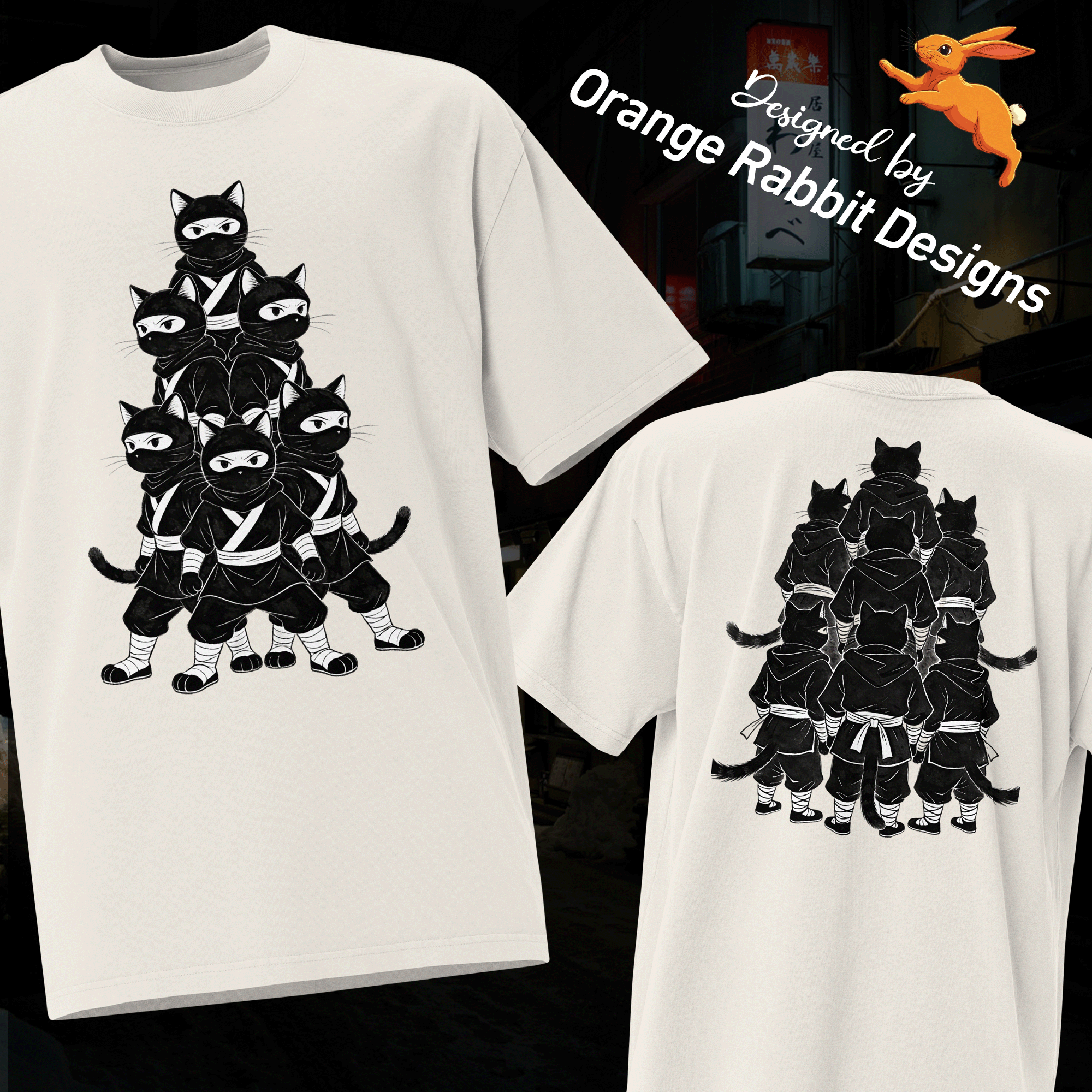 Ninja kitty faded tee 5.png