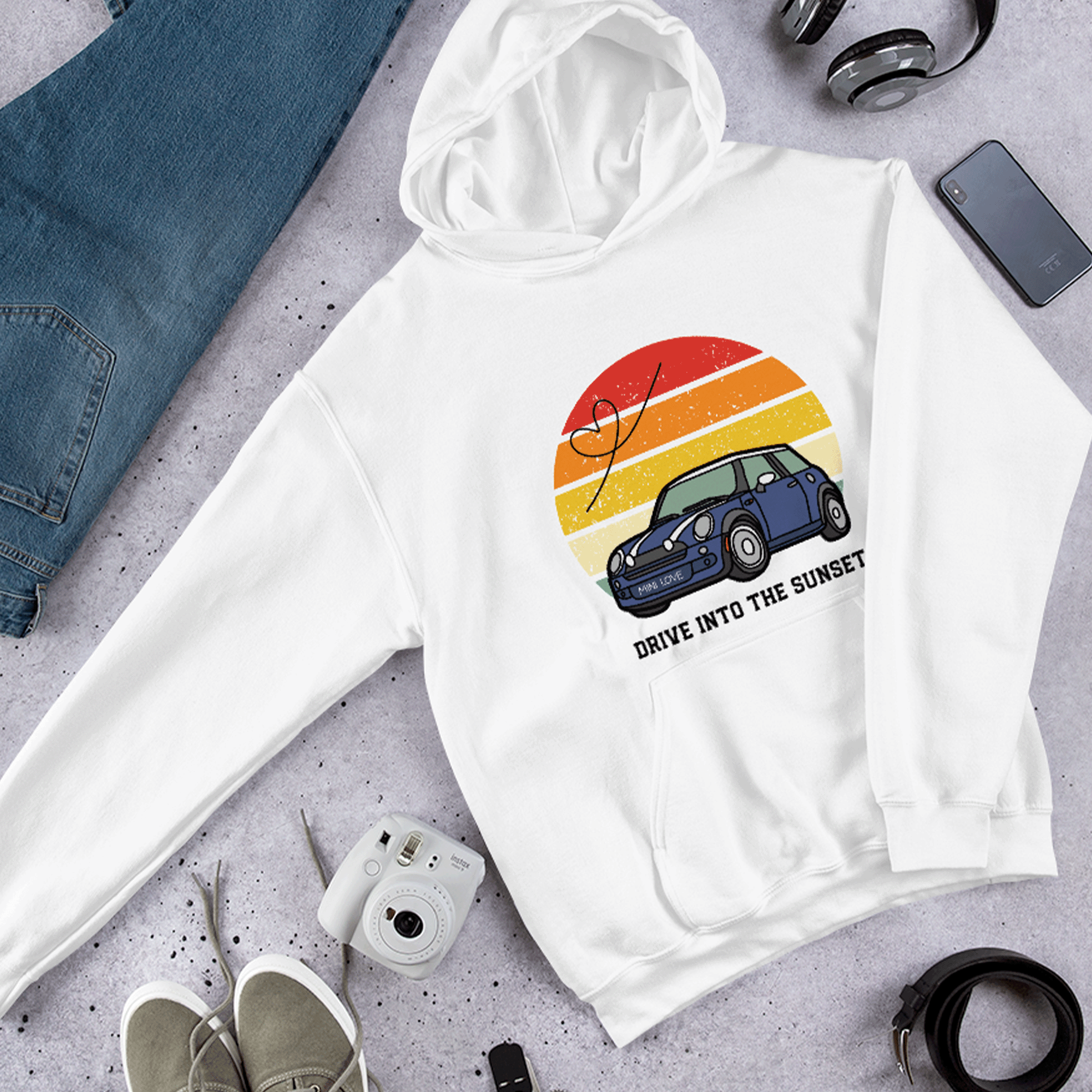Mini Drive into the Sunset Hoodie