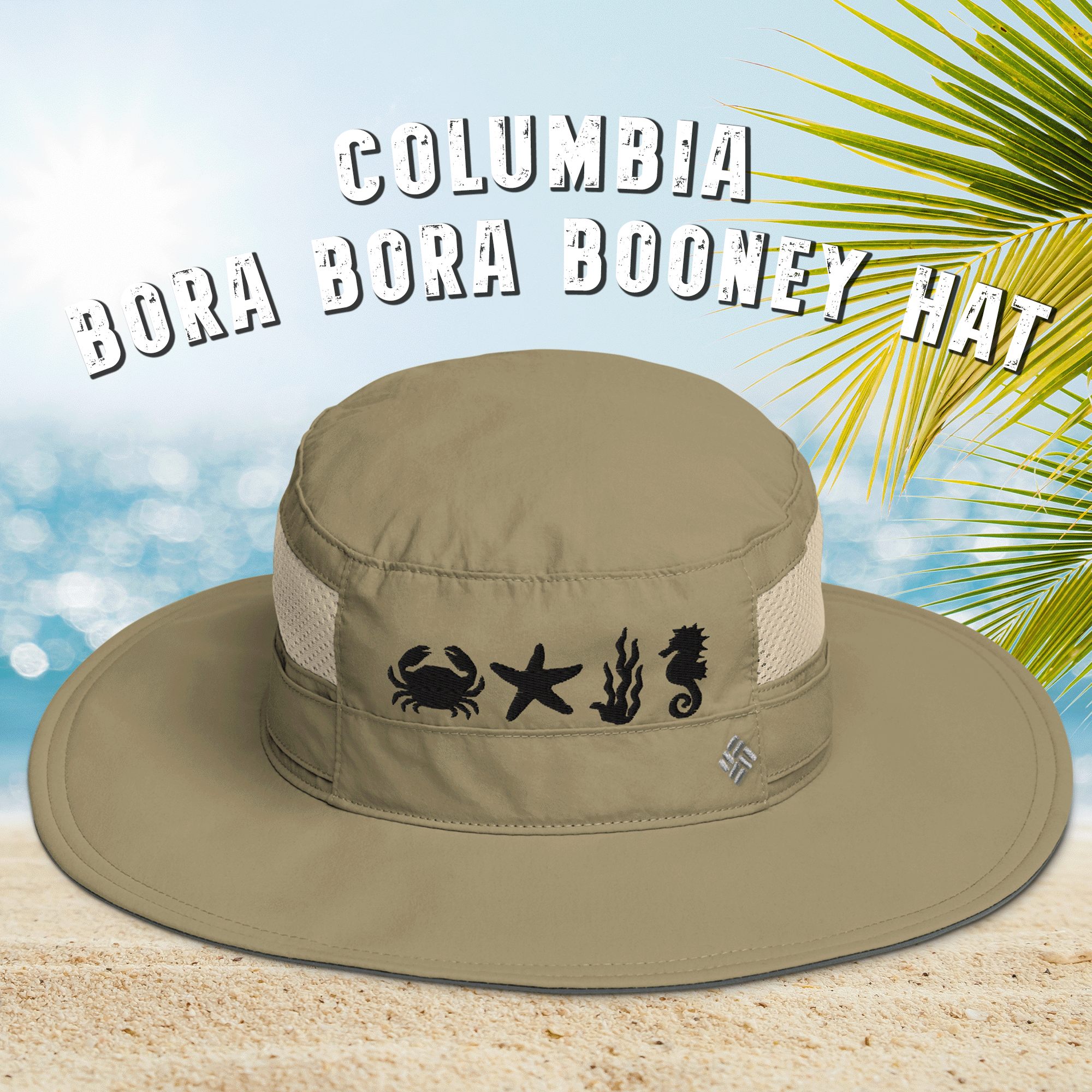 Beach Vibes Columbia Bora Bora Booney Hat