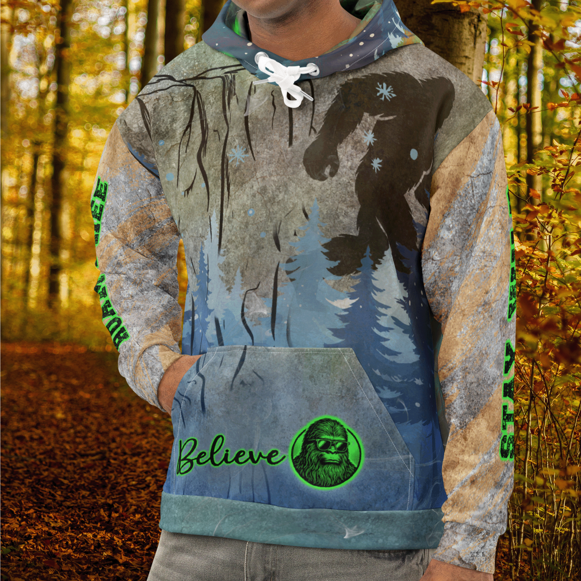 Sasquatch Believe Hoodie
