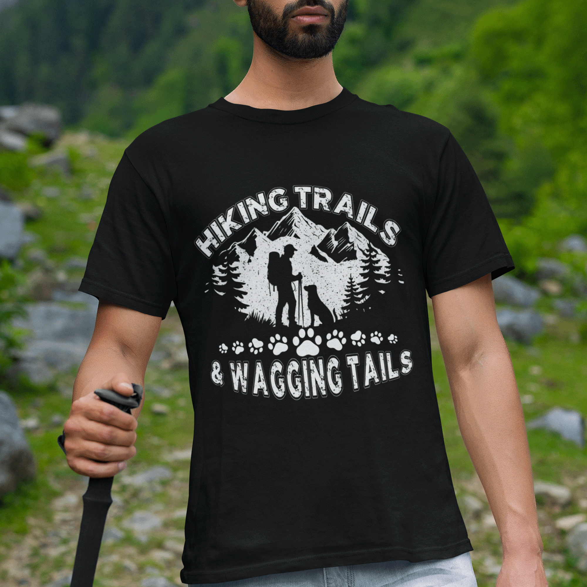 Hiking with Dogs T-shirt