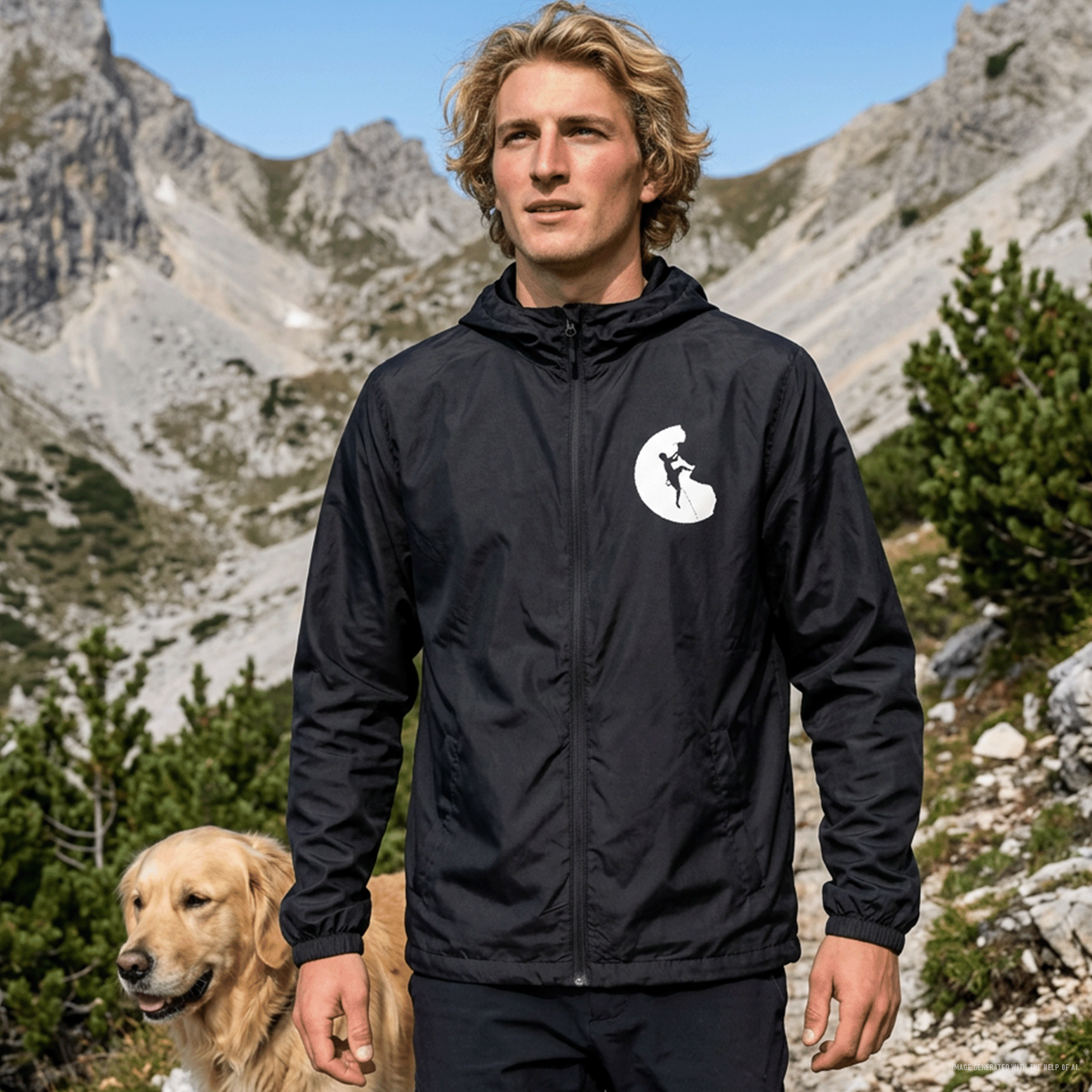 Climber Unisex Full-Zip Windbreaker Jacket