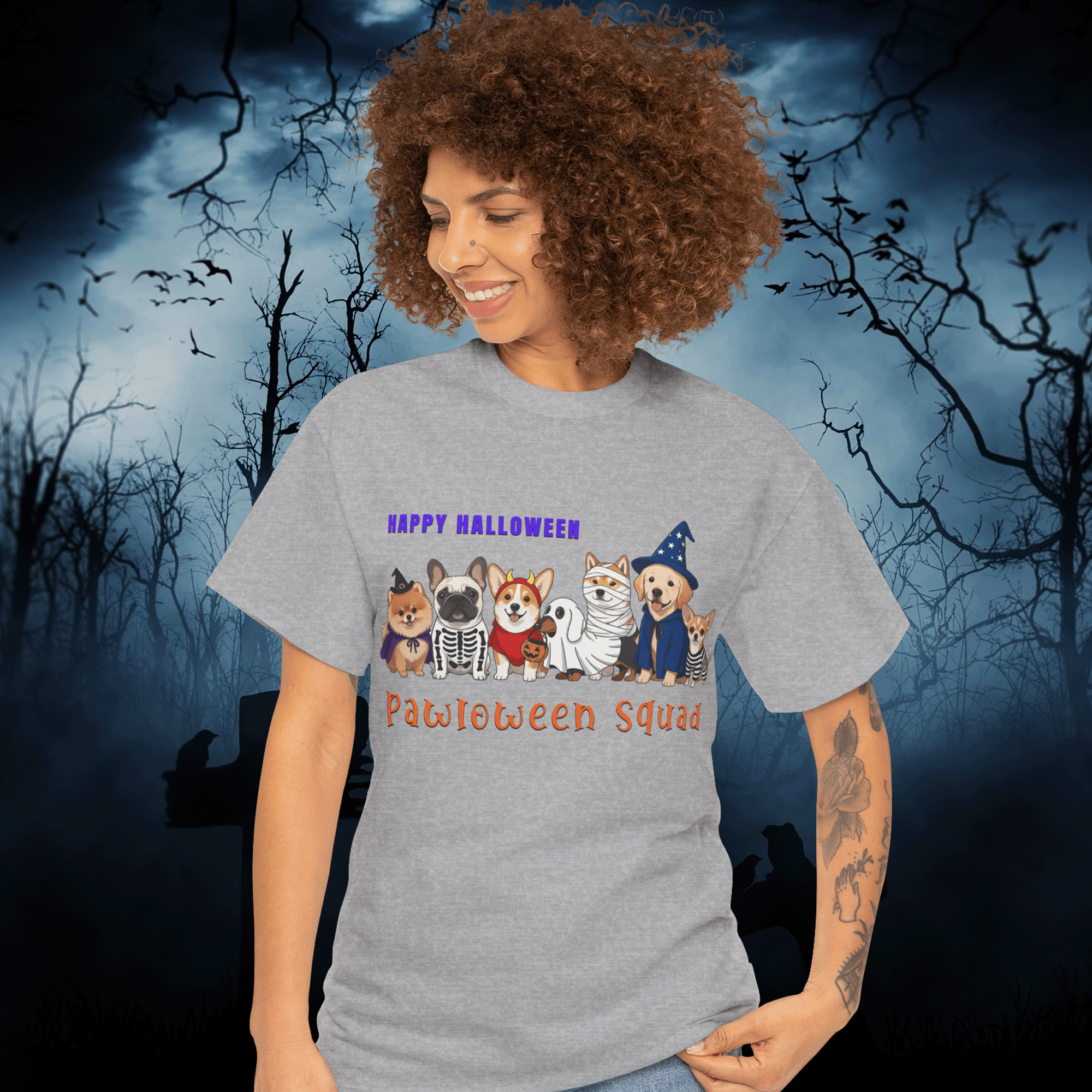 Halloween Dogs in Costume T-Shirt