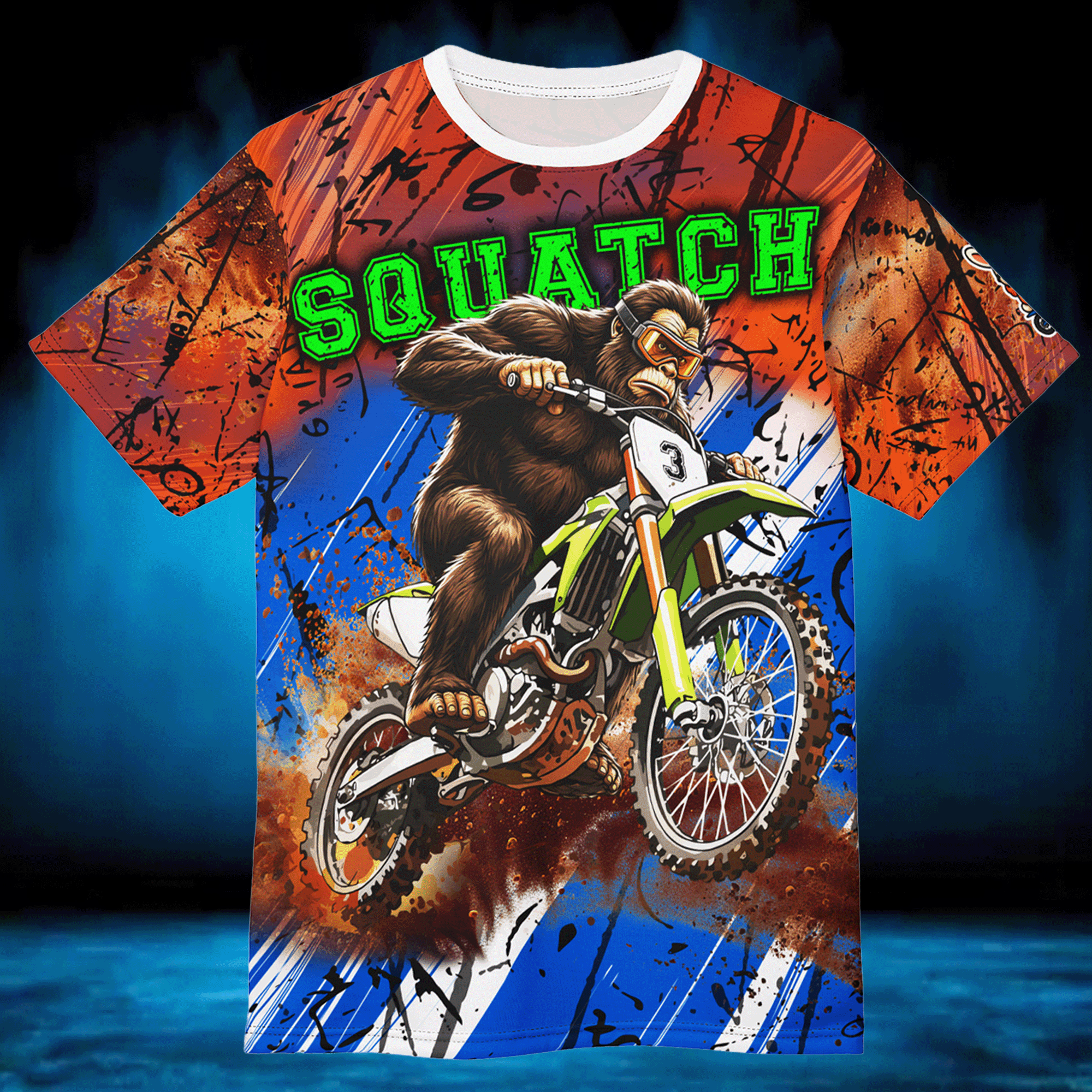 Motocross Sasquatch Tee