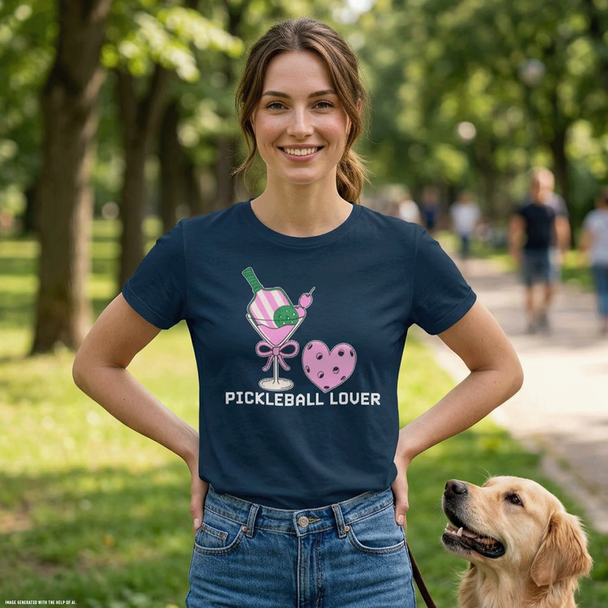 Pickleball Lover Dryblend® Moisture-Wicking T-shirt