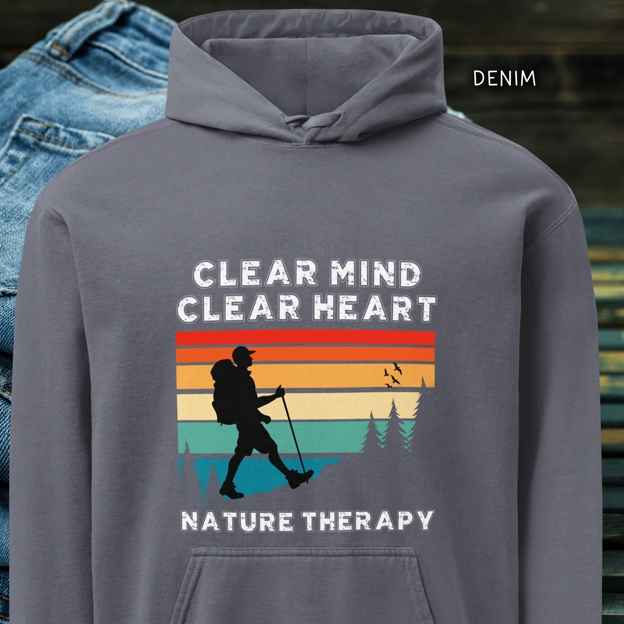 Nature Therapy Hiking Hoodie