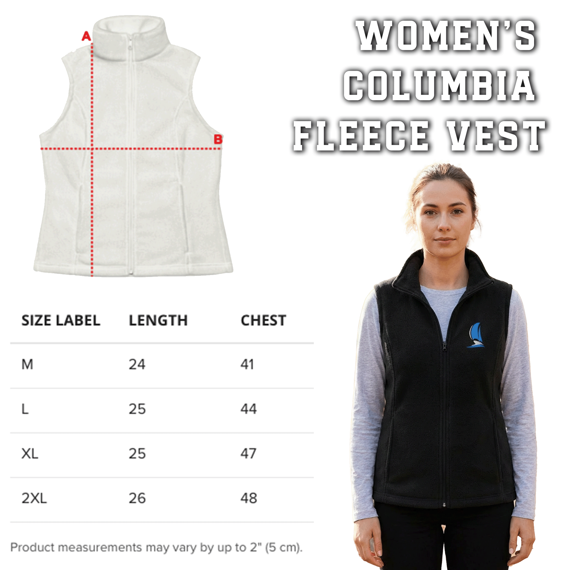 Sailboat Columbia Womens Vest 7.png