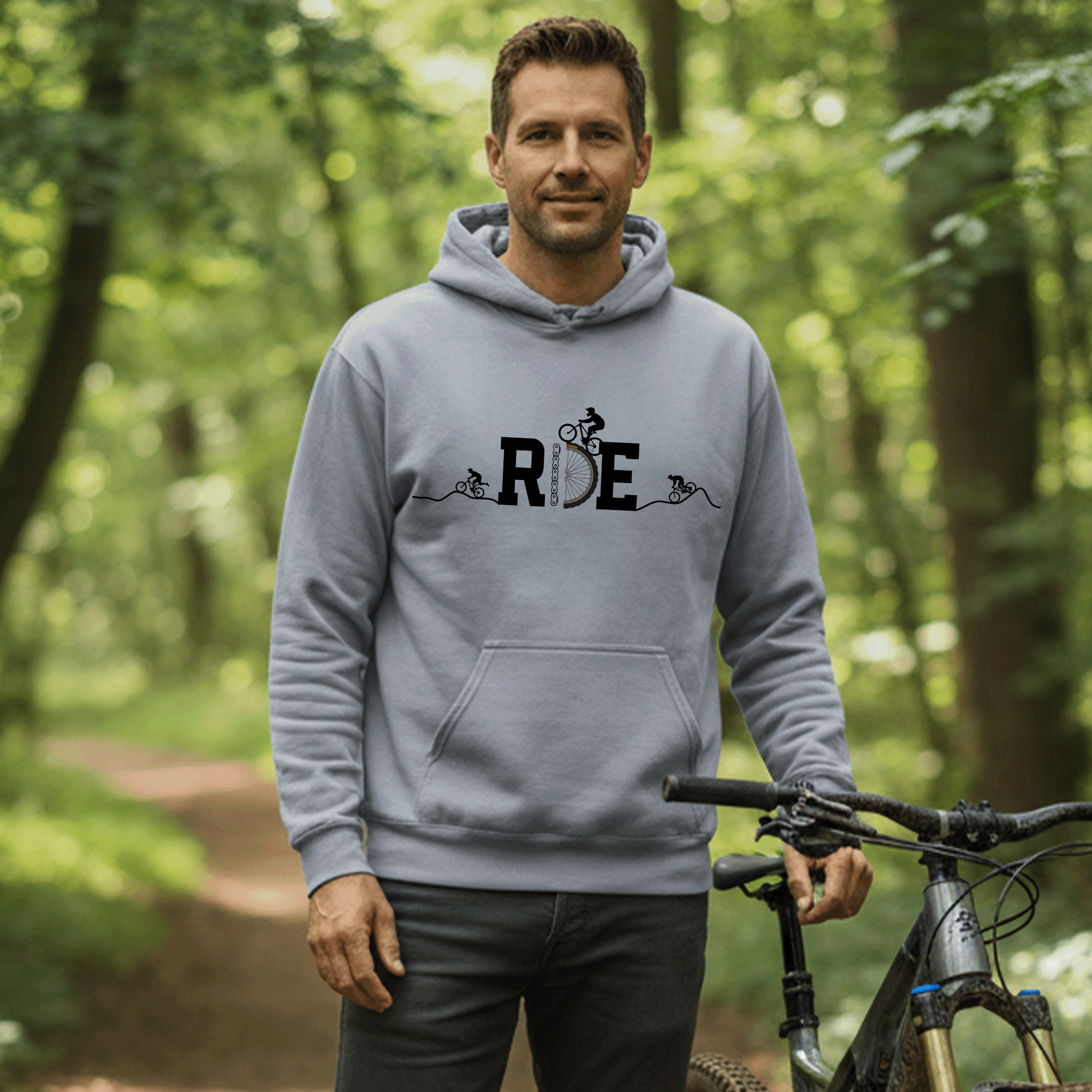 RIDE Mountain Bike Hoodie