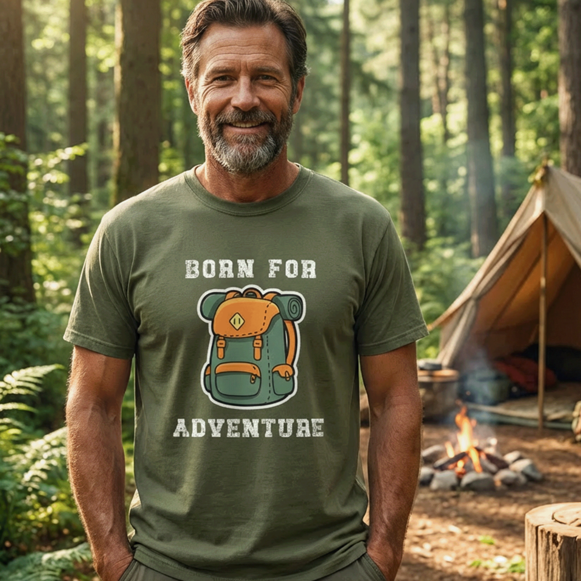 Born for Adventure T-shirt