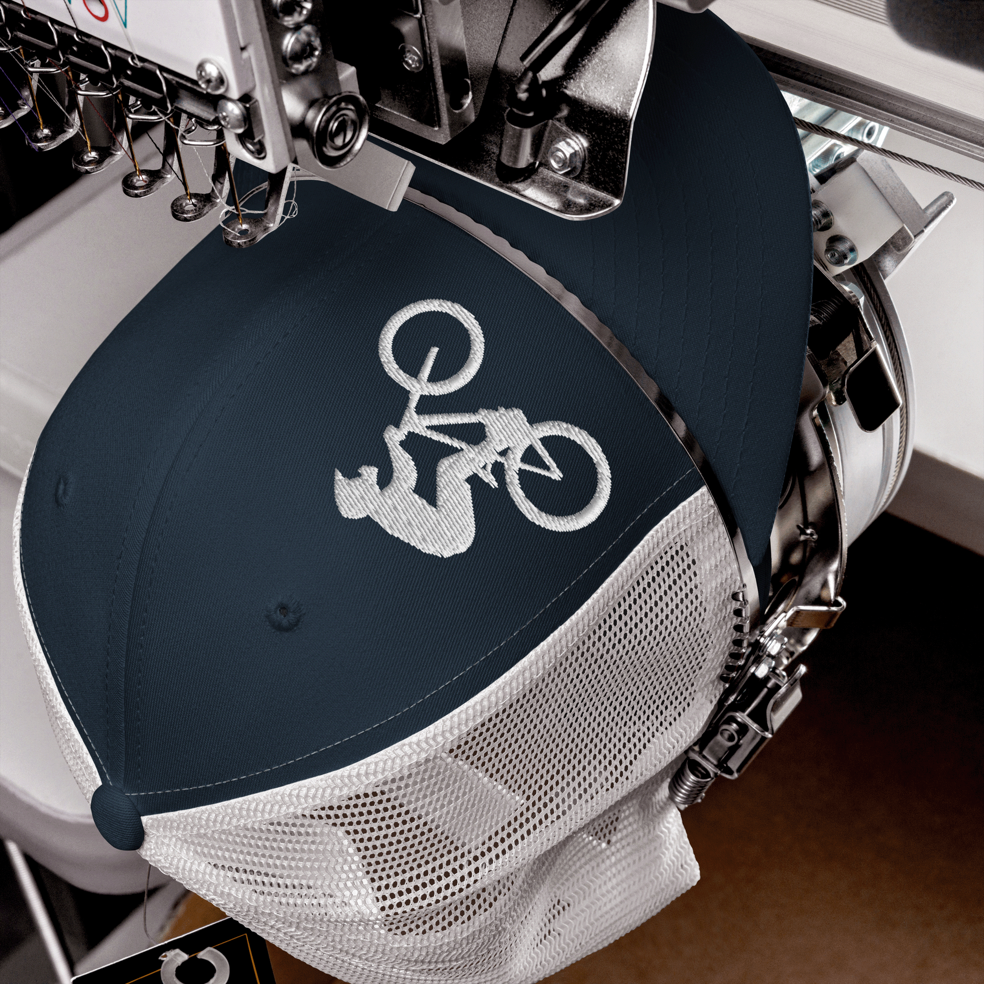 MTN biker on side Retro trucker hat 4.png
