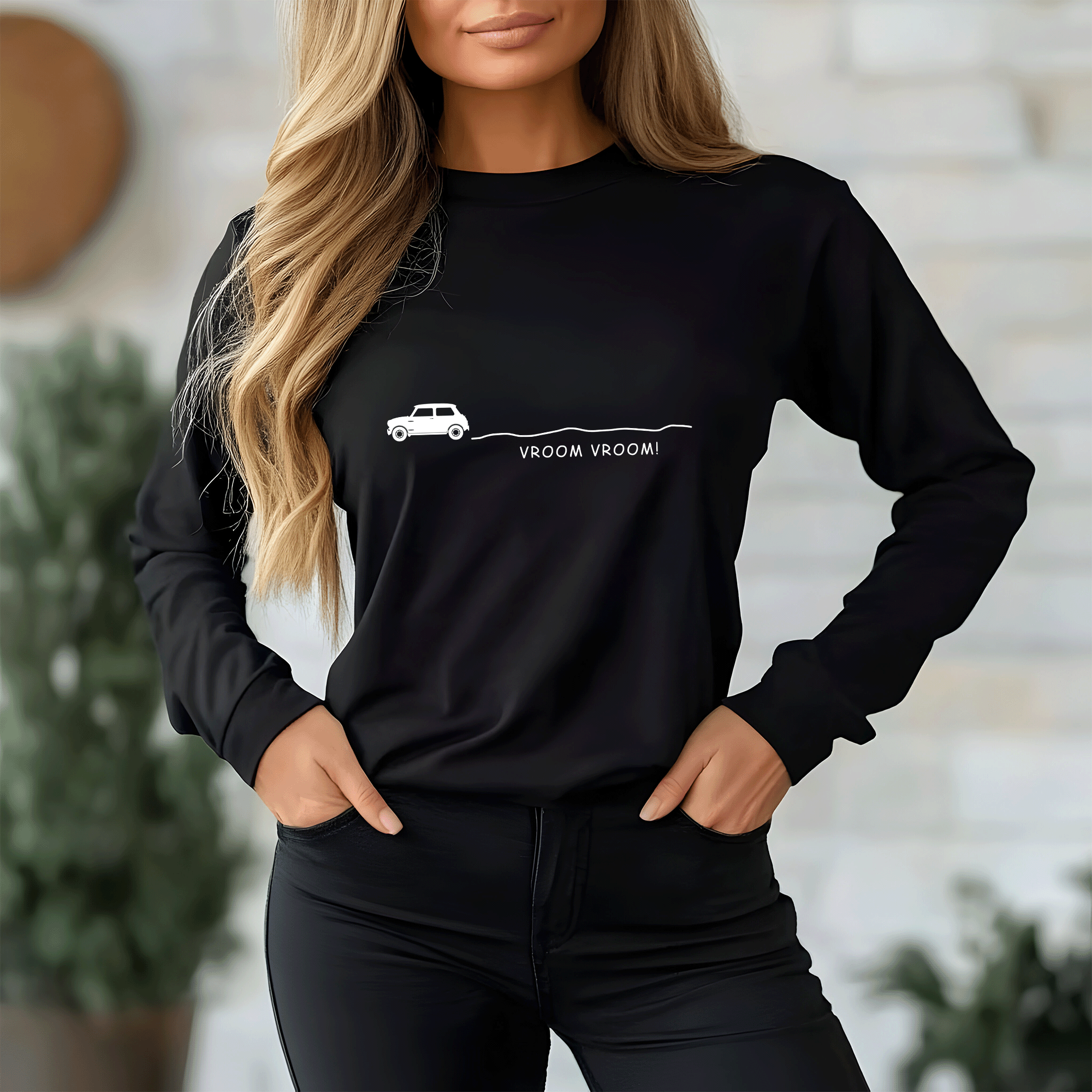 Mini Minimalist Long-Sleeve T-Shirt