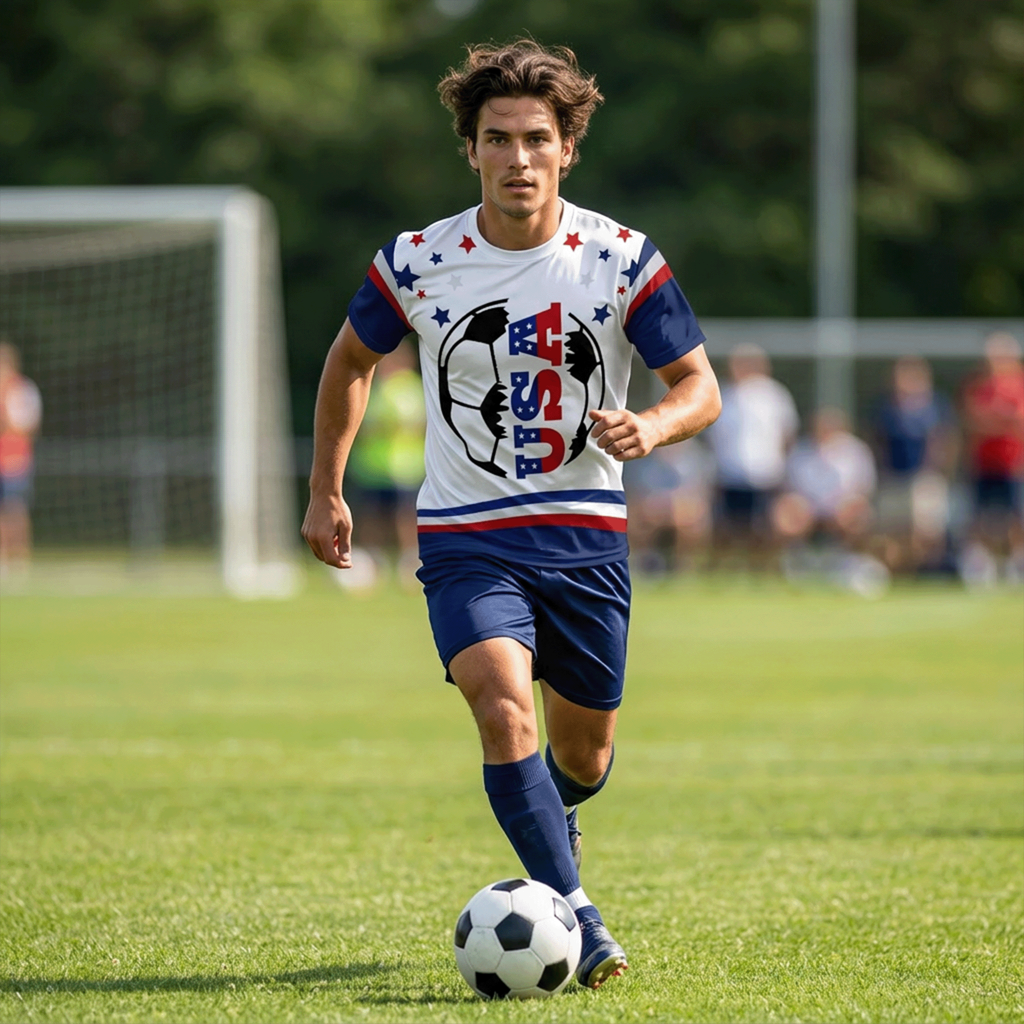 USA Soccer Quick-drying Tee