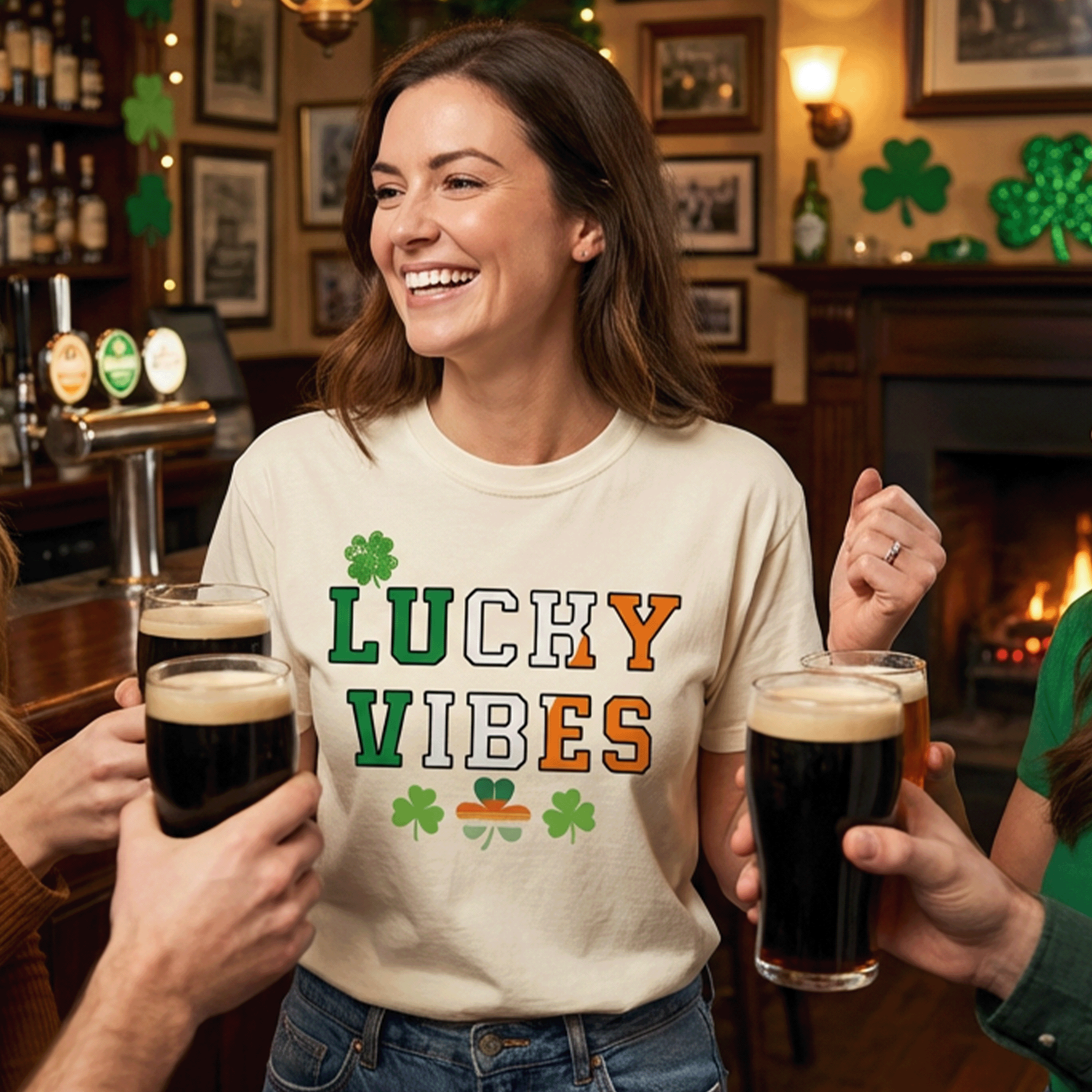 Lucky Vibes t-shirt St Patricks day