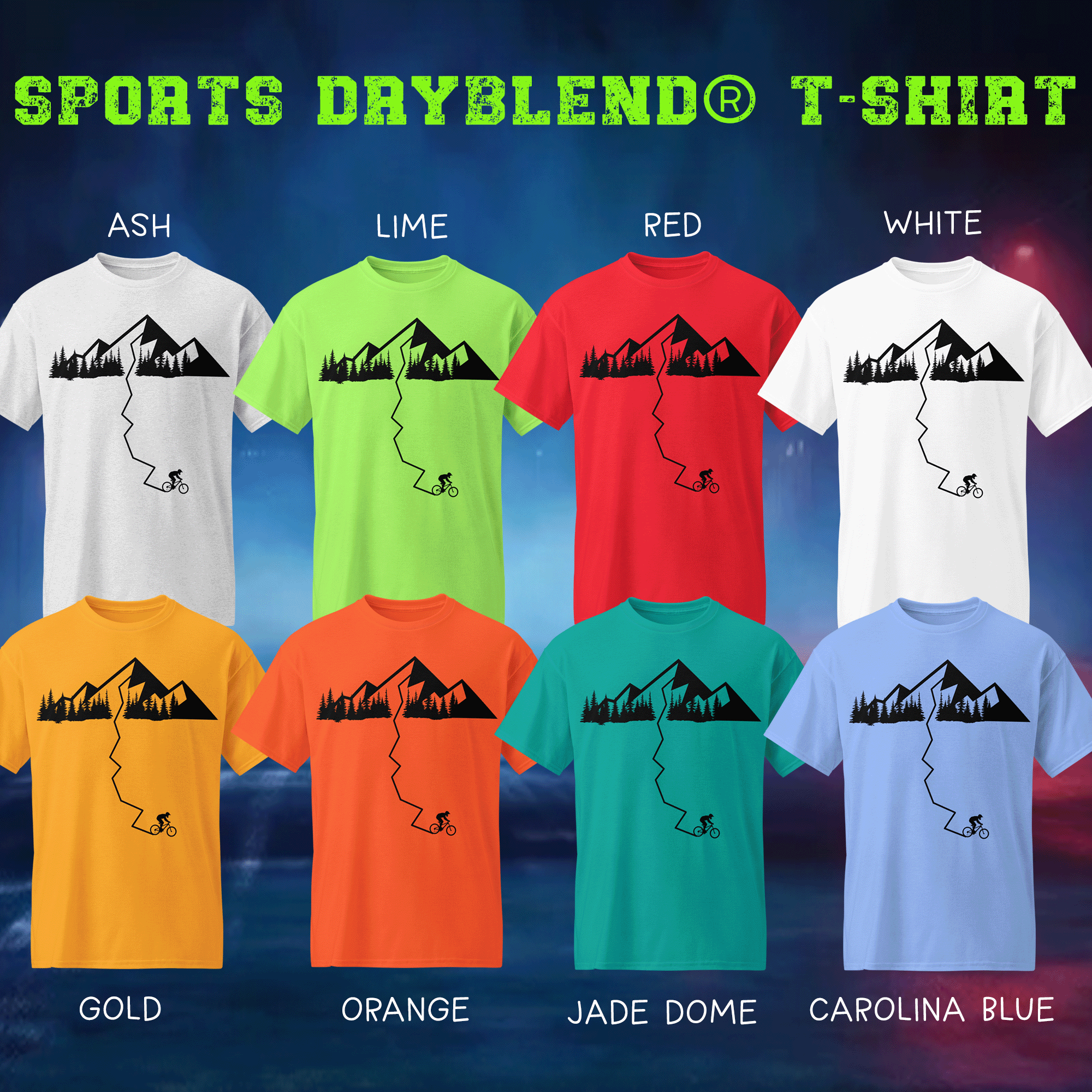 Mountain Biker DryBlend® T-Shirt