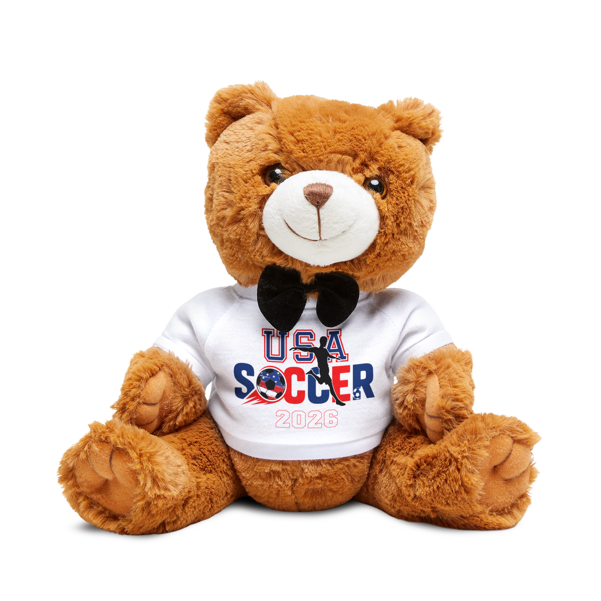 Front, Teddy Bear, White, One size.png