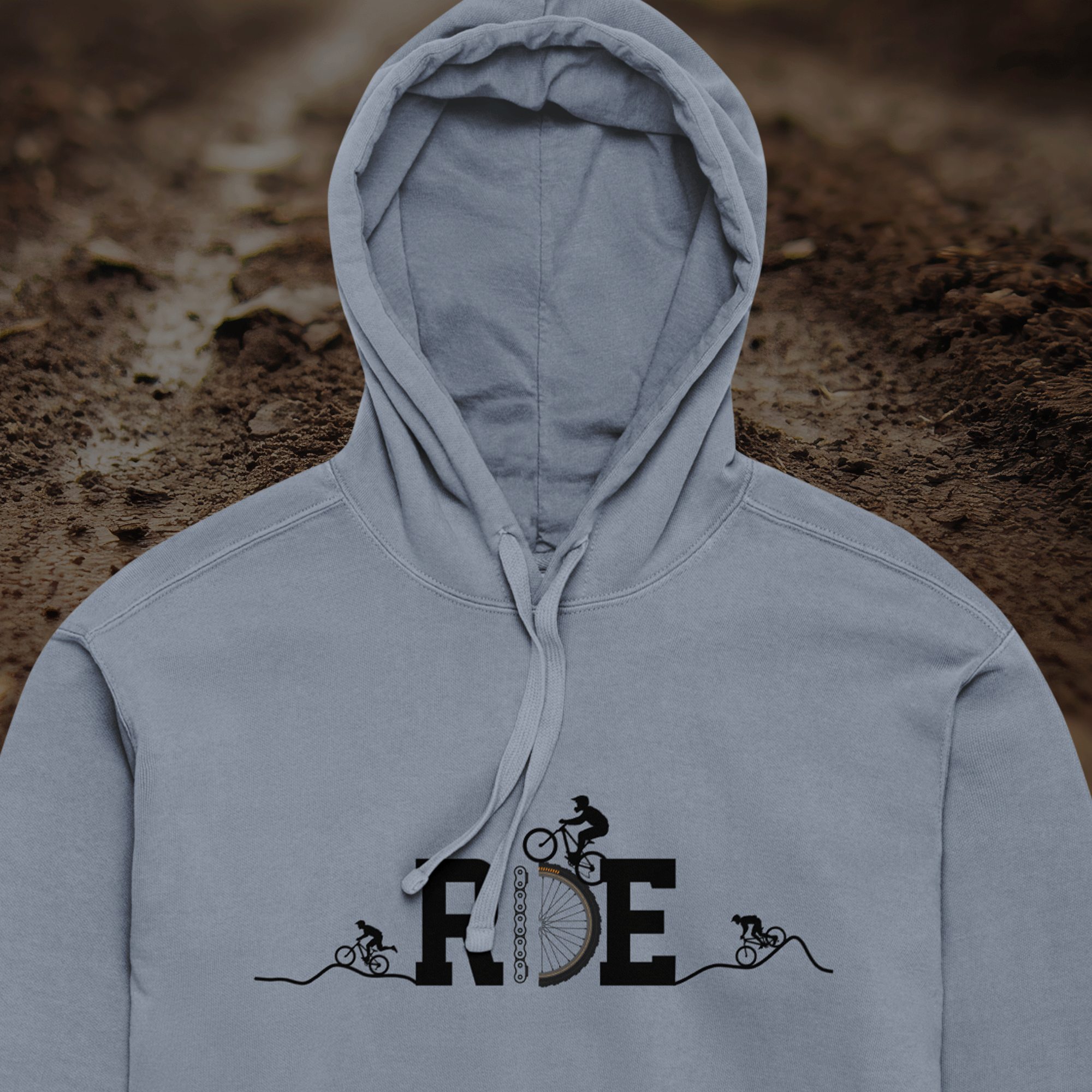 RIDE Mountain Bike Hoodie