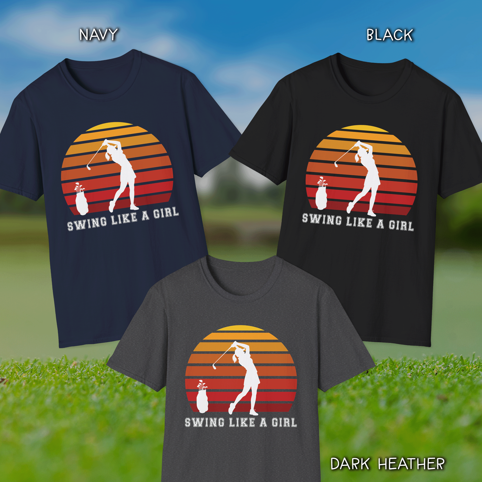 Swing like a Girl Golf T-Shirt