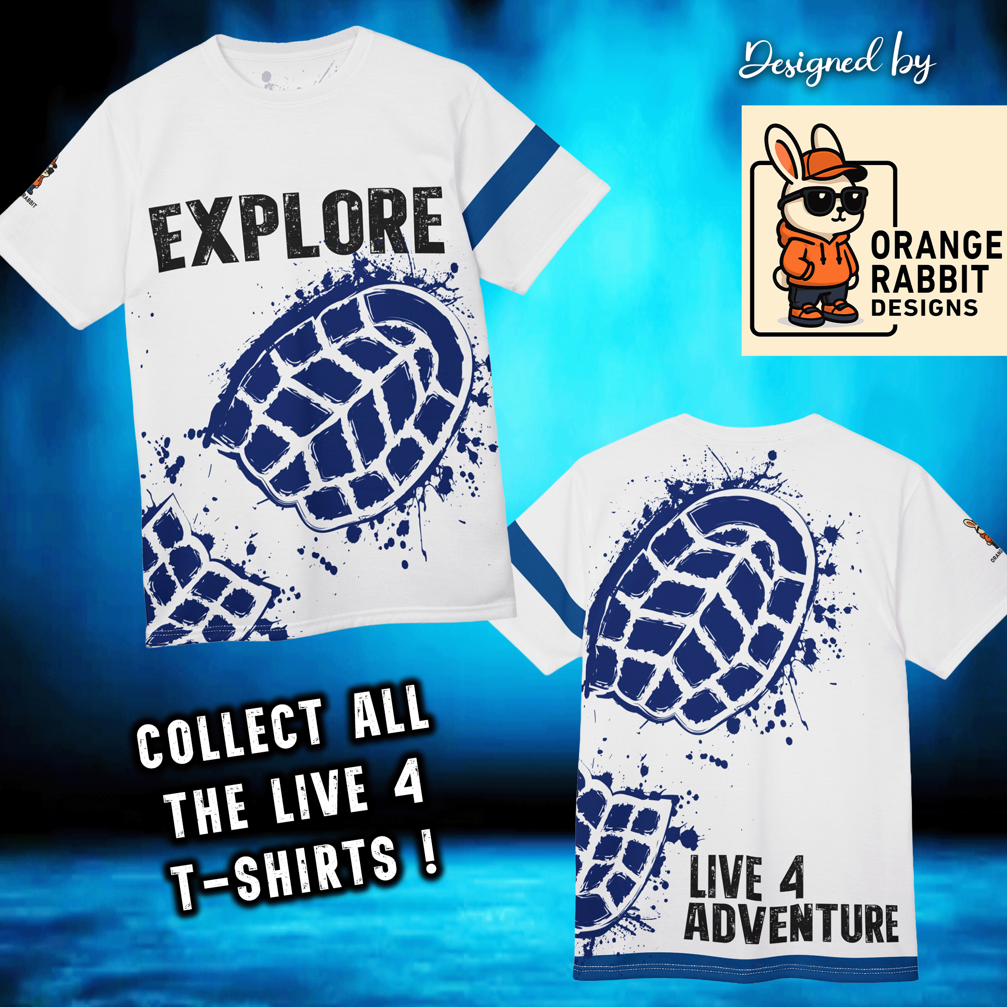 Explore Live 4 Adventure Unisex Graphic Tee